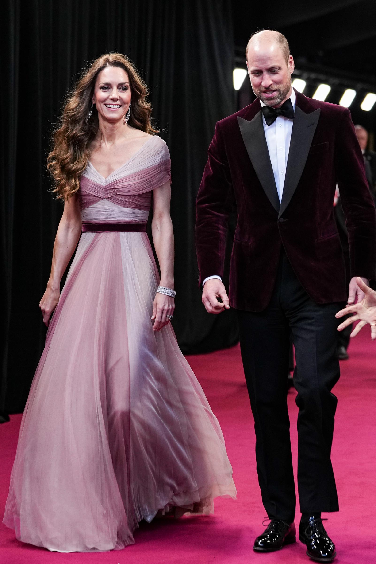 Catherine, Princess of Wales and William, Prince of Wales attend the 79th BAFTA Film Awards at The Royal Festival Hall on February 22, 2026, in London, England | Source: Getty Images