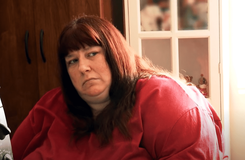 Erica Wall during an episode of "My 600-lb Life." | Photo: YouTube/TLC