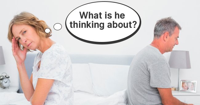 The woman was unable to decipher her husband's thoughts. | Photo: Shutterstock