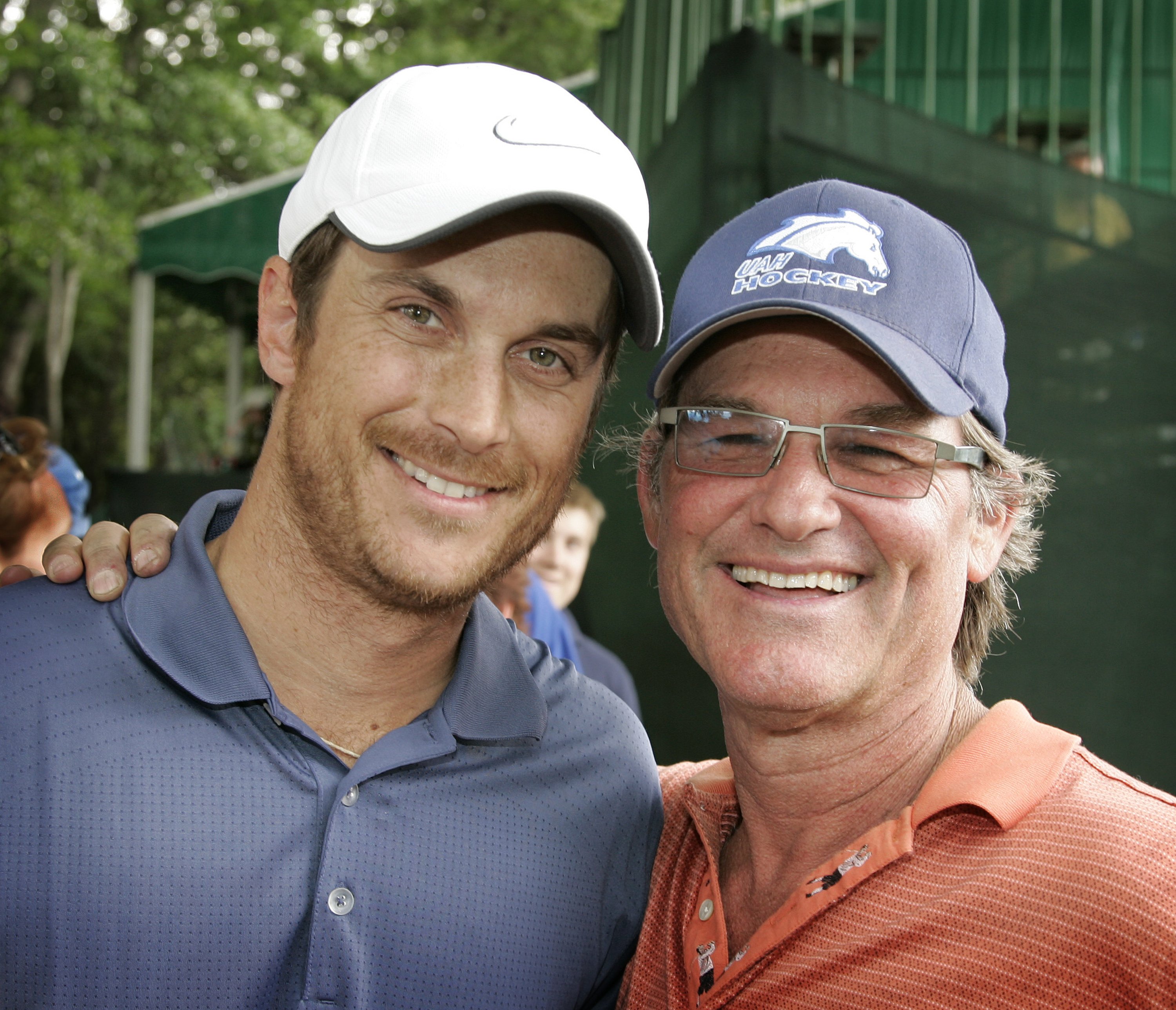 Kurt Russell and Oliver Hudson. March 11, 2008 | Source: Getty Images 