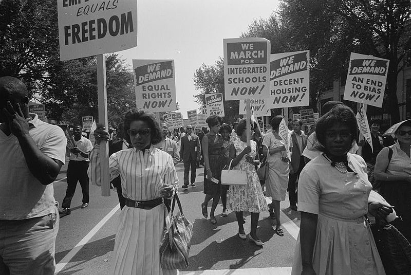 The March on Washington D.C., 1963 | Source: Wikimedia Commons/ Public Domain
