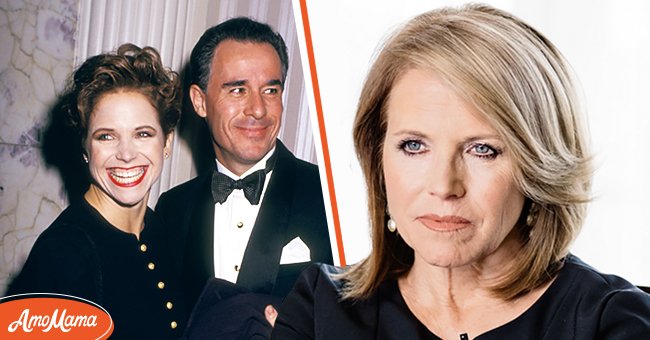 Pictures of TV personality Katie Couric with her husband, Jay Monahan | Photo: Getty Images