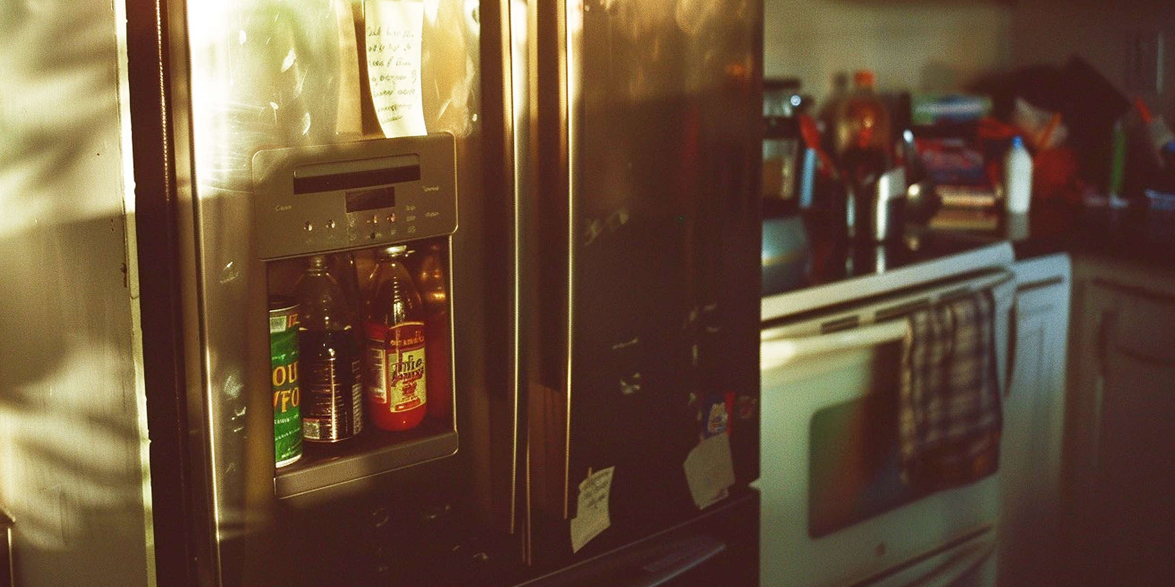 A note on a fridge | Source: Midjourney