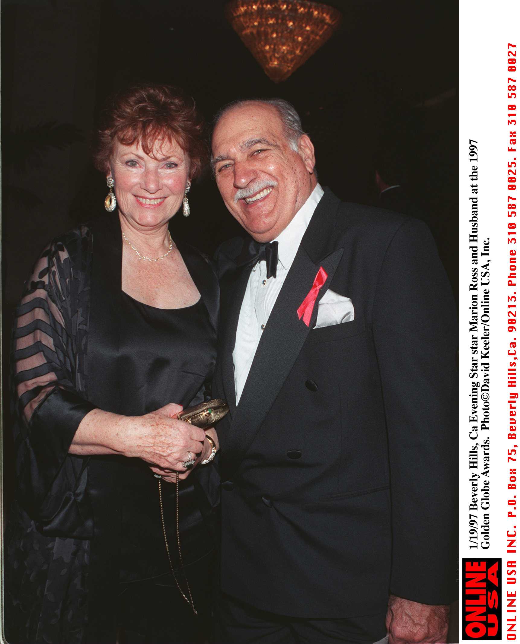Marion Ross and Paul Michael in Beverly Hills, California, 1997 | Source: Getty Images