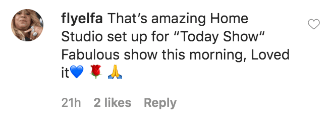 A fan commenced of a video of Al Roker giving a tour of his home studio | Source: Instagram.com/alroker