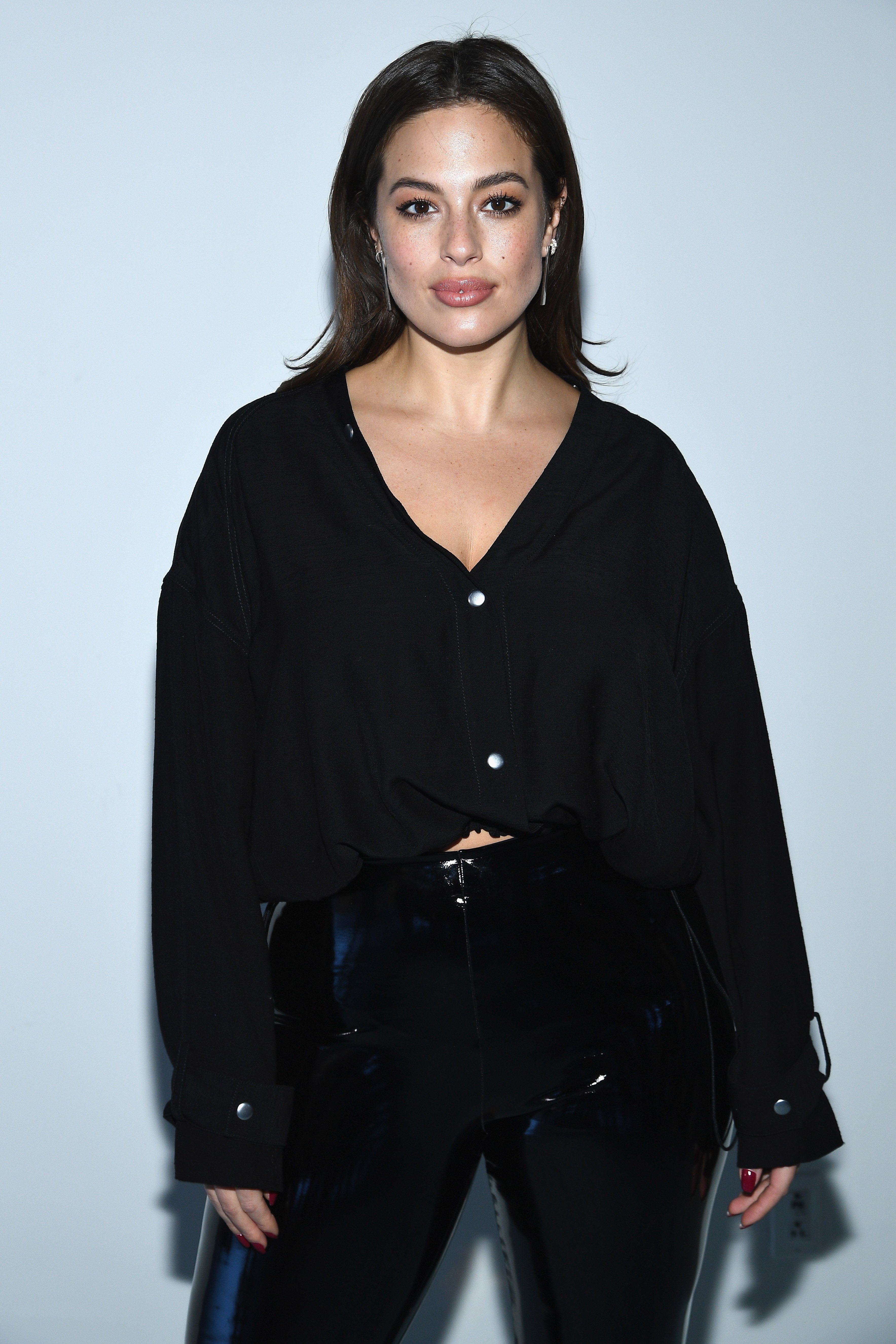 Ashley Graham at the 3.1 Phillip Lim Fashion Show during New York Fashion Week on Feb. 11, 2019 in New York City | Photo: Getty Images