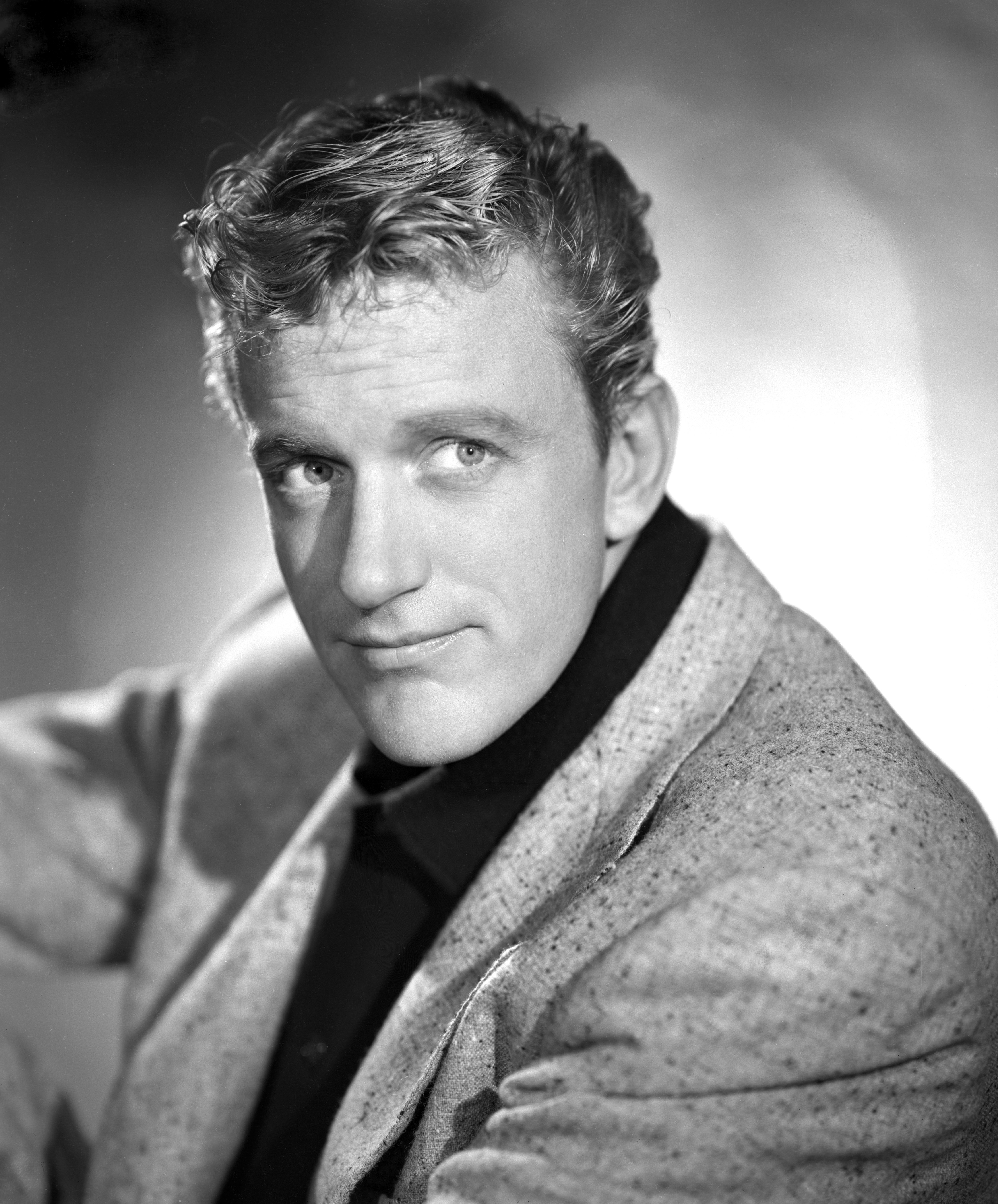 Portrait of James Arness (portrays Marshal Matt Dillon). He stars in the CBS television western, Gunsmoke. April 22, 1955 | Source: Getty Images