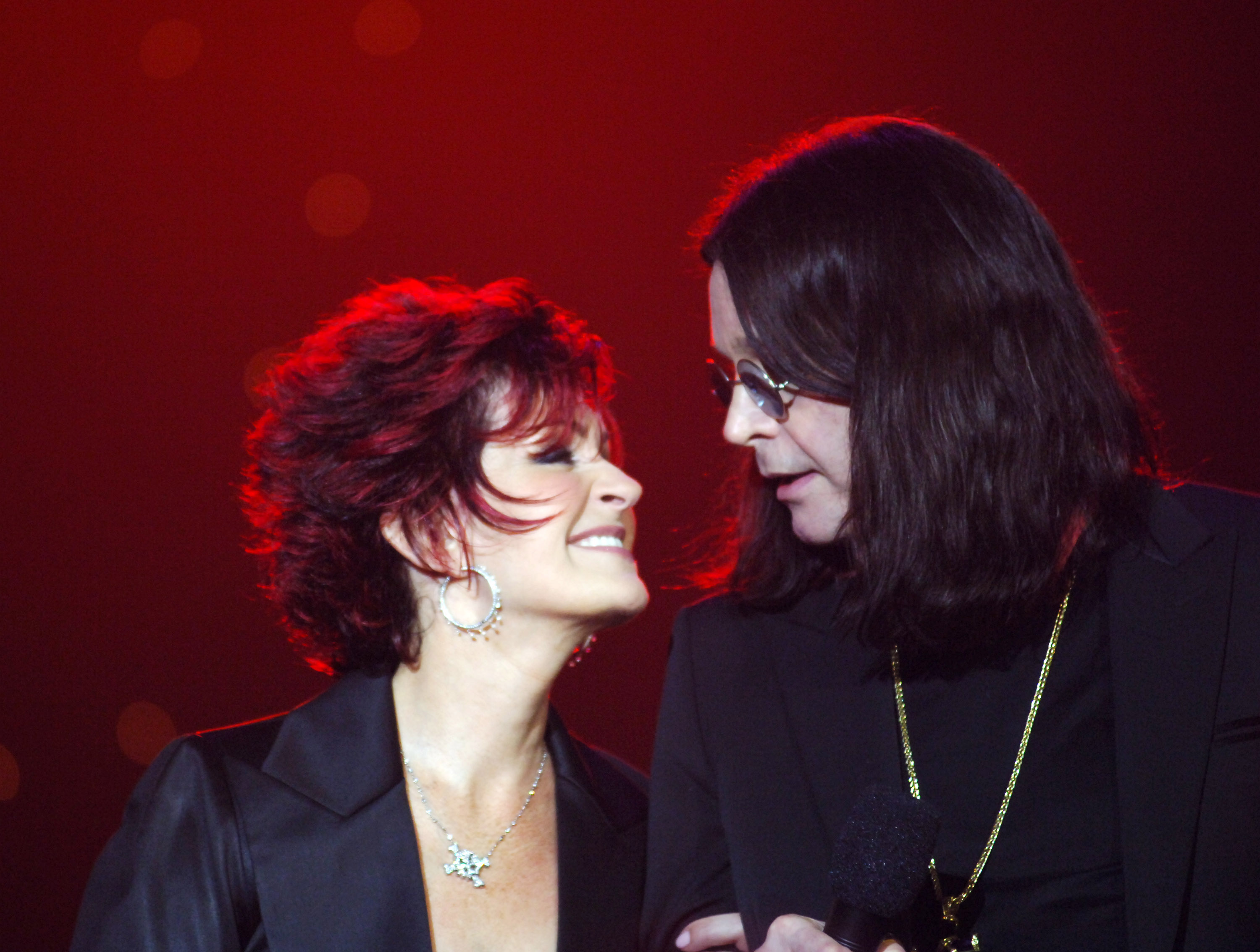 Sharon and Ozzy Osbourne during the 2005 MTV Australia Video Music Awards. | Source: Getty Images