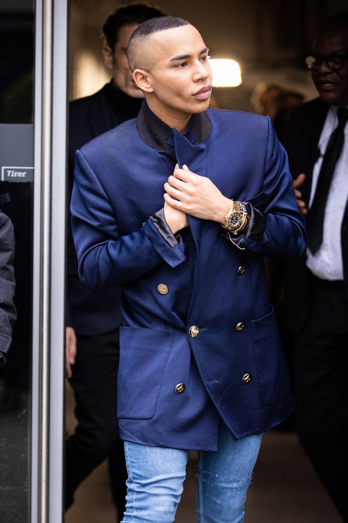 Olivier Rousteing, de la maison Balmain Paris | Photo : Getty Images Olivier Rousteing, de la maison Balmain Paris | Photo : Getty Images