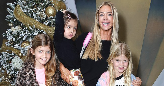 Denise Richards, Eloise Richards, Lola Sheen and Sam Sheen | Source: Getty Images