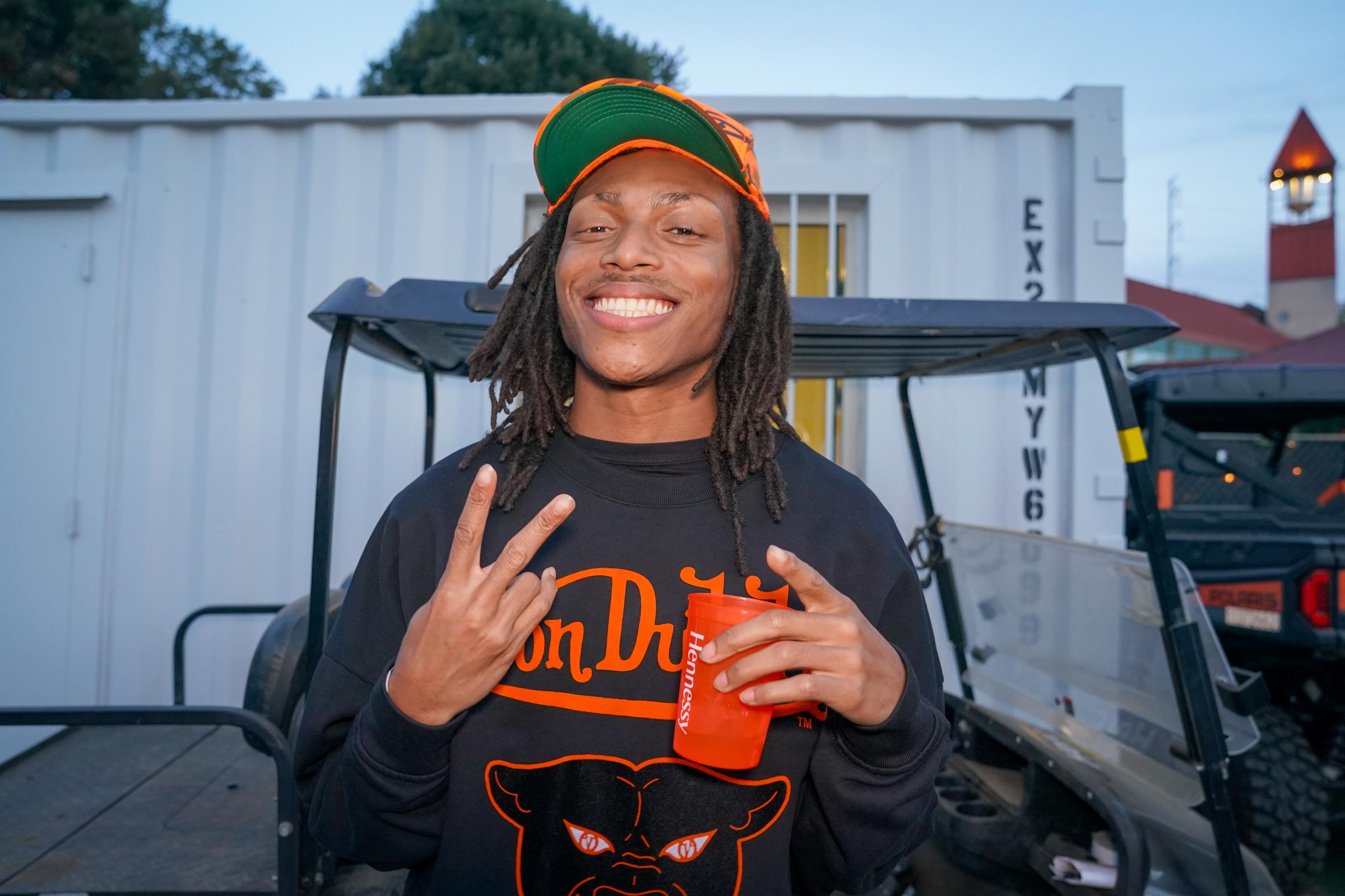 Young Slade attends ONE Musicfest 2025 at Piedmont Park in Atlanta, Georgia on October 25. | Source: Getty Images