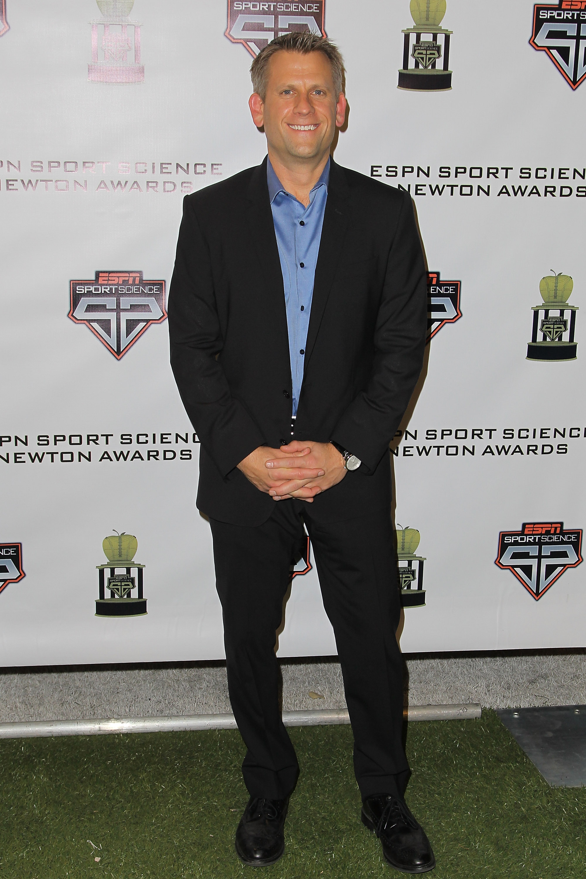 John Brenkus attends the 1st Annual ESPN Sport Science Newton Awards at Sport Science Studio on February 8, 2014, in Burbank, California | Source: Getty Images