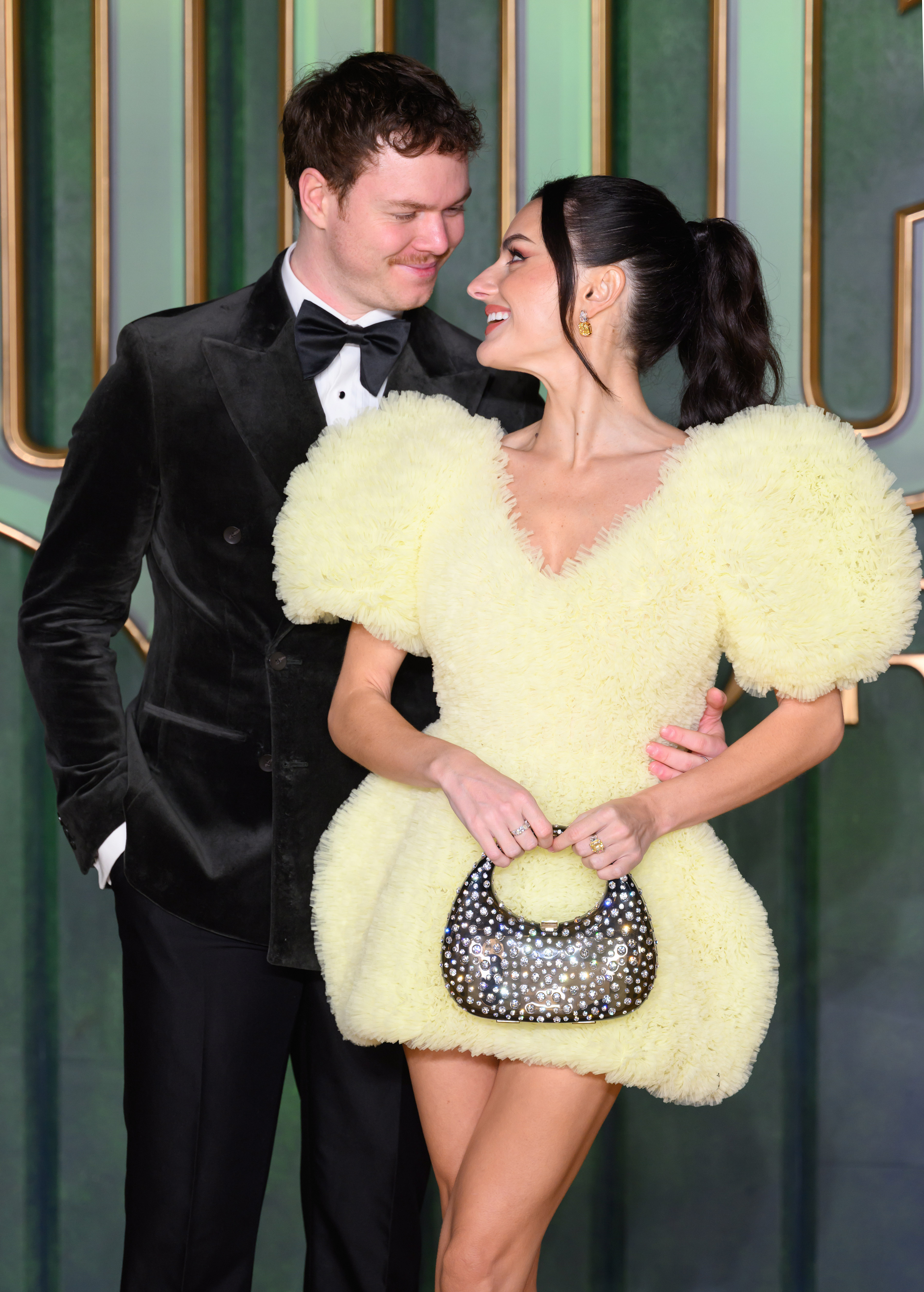 Ben Joyce and Amber Davies at the "Wicked: For Good" European premiere on November 10, 2025, in London, England. | Source: Getty Images