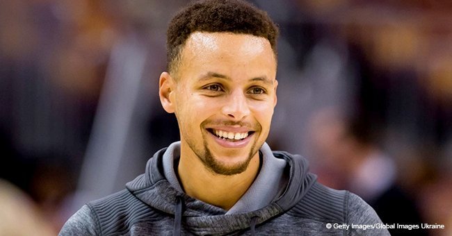 Steph Curry warms hearts with photo of newborn son wrapped in a striped blanket