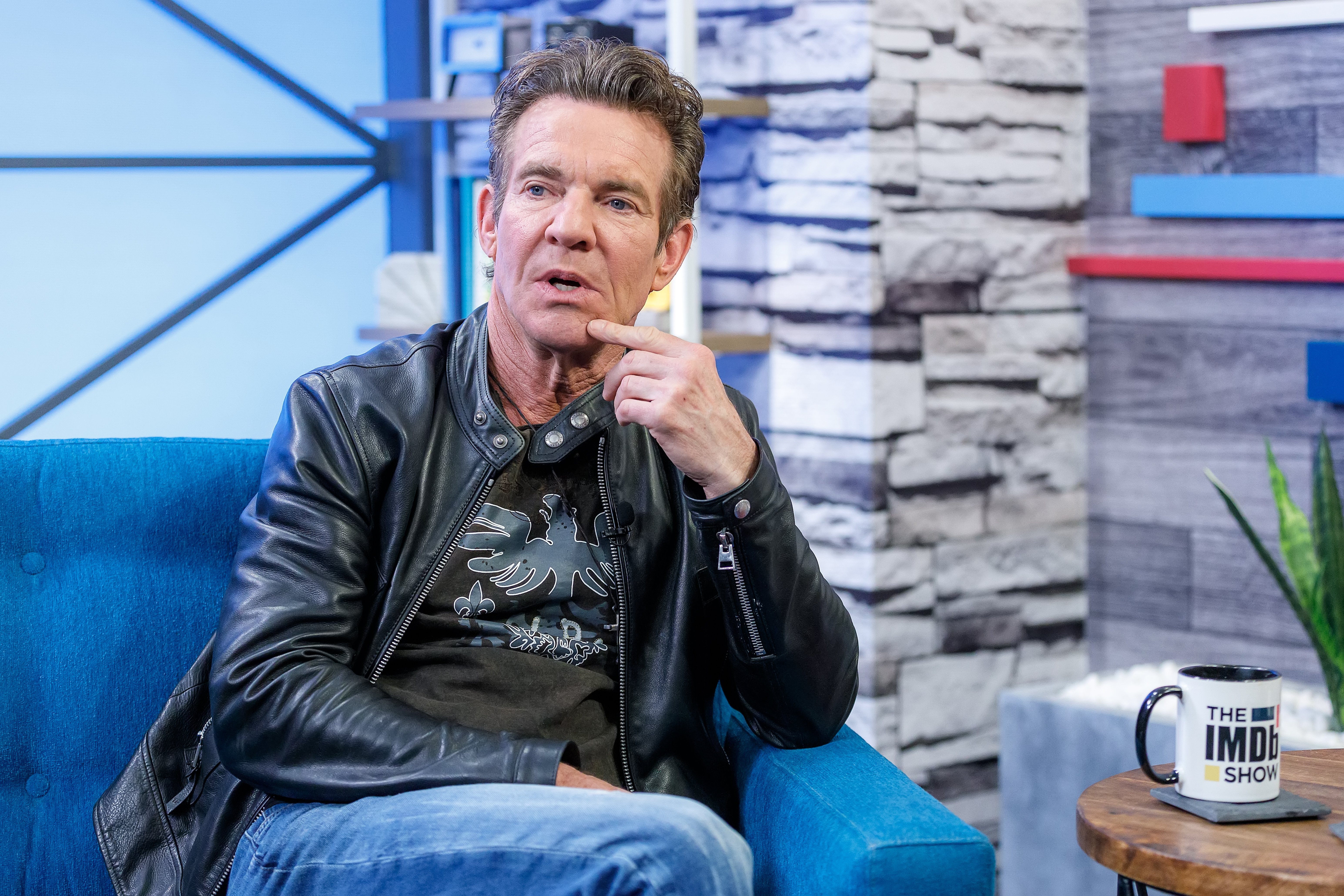 Dennis Quaid visits 'The IMDb Show' on April 17, 2019, in Studio City, California. | Source: Getty Images.
