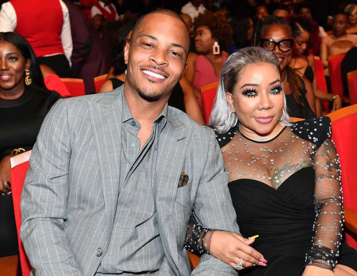 T.I. and Tameka "Tiny" Harris attend the 2019 Black Music Honors at Cobb Energy Performing Arts Centre on September 5, 2019. | Photo: Getty Images