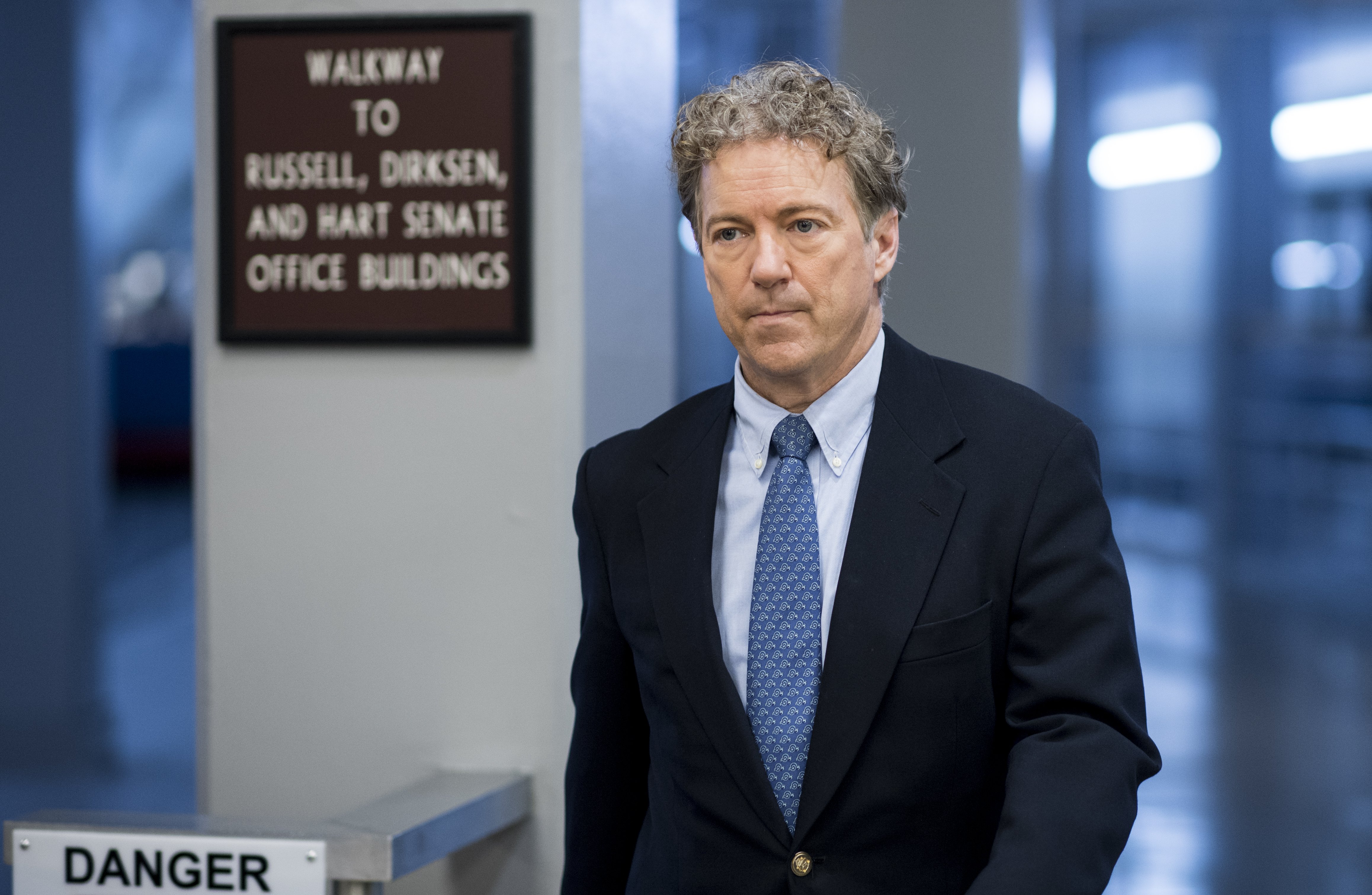 Senator Rand Paul, R-Ky., arriving at the United States Capitol for a vote on Wednesday, January 10, 2018, in Washington D.C. | Photo: Bill Clark/CQ Roll Call