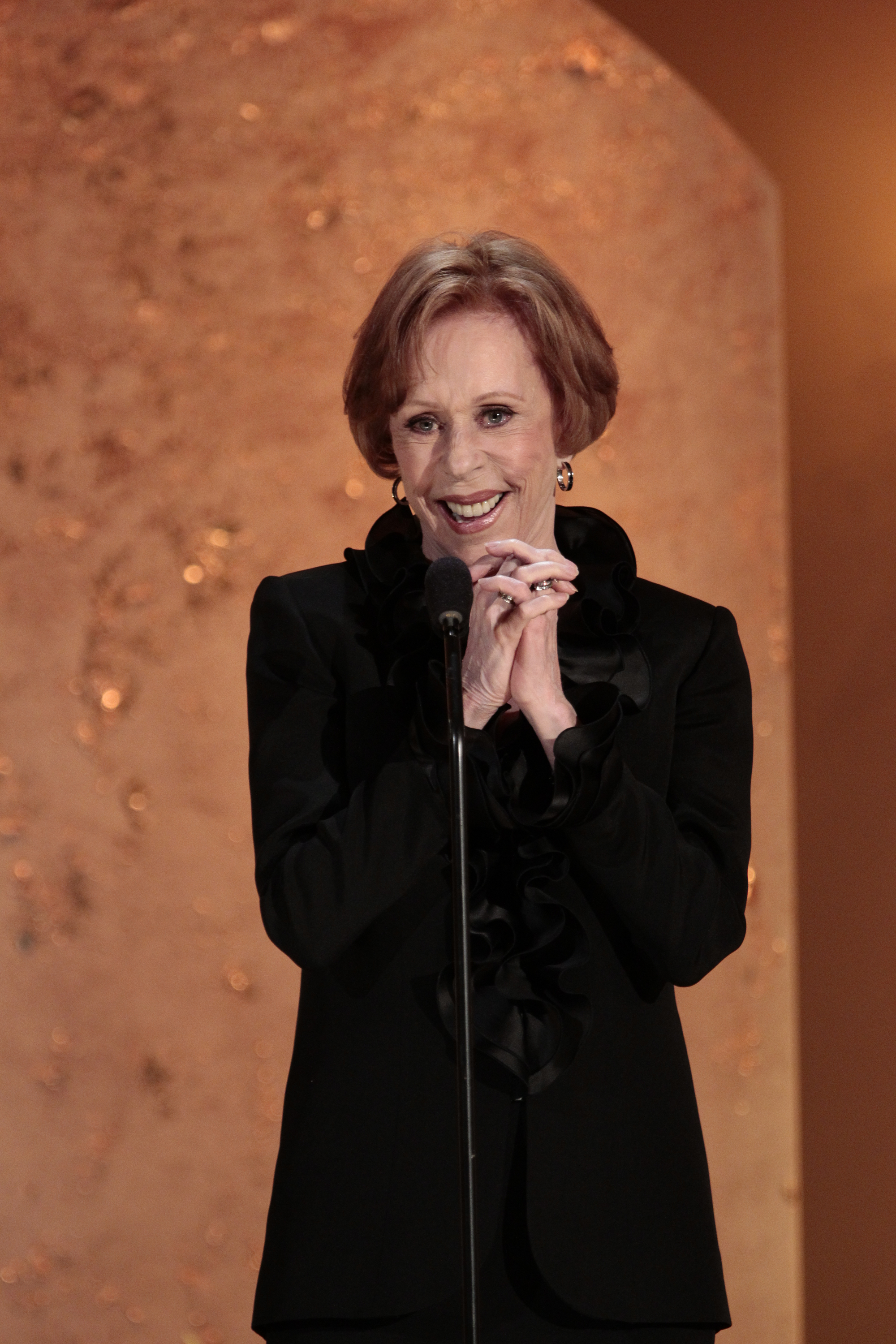 Carol Burnett at Betty White 90th Birthday Special on NBC Universal in 2012 | Source: Getty Images