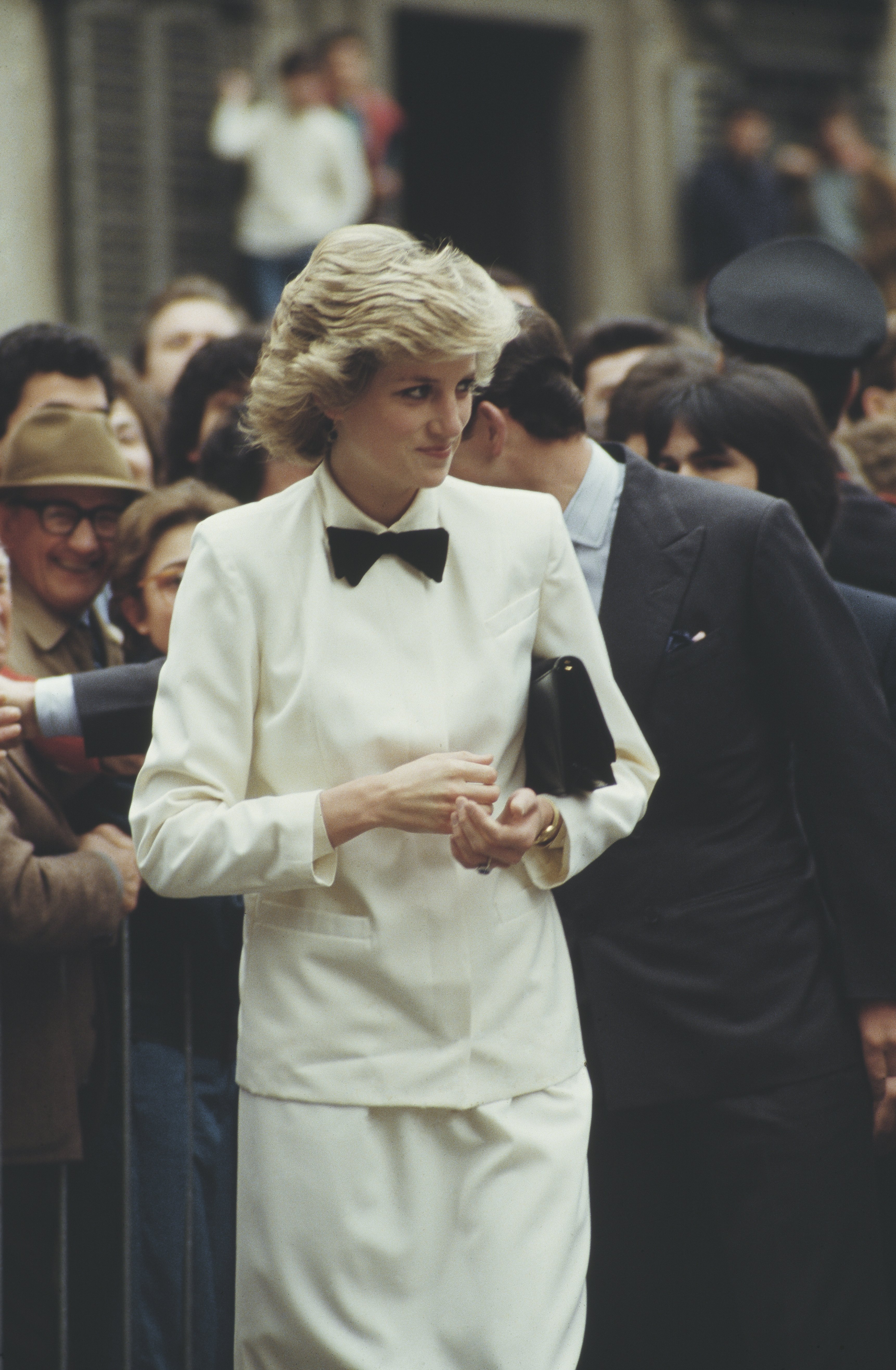 Princesa Diana en Florencia, Italia en abril de 1985. | Foto: Getty Images
