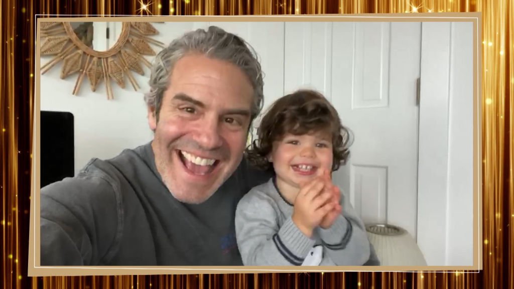 An undated image of TV show host Andy Cohen and his son Benjamin smile for a selfie shot | Photo: Getty Images