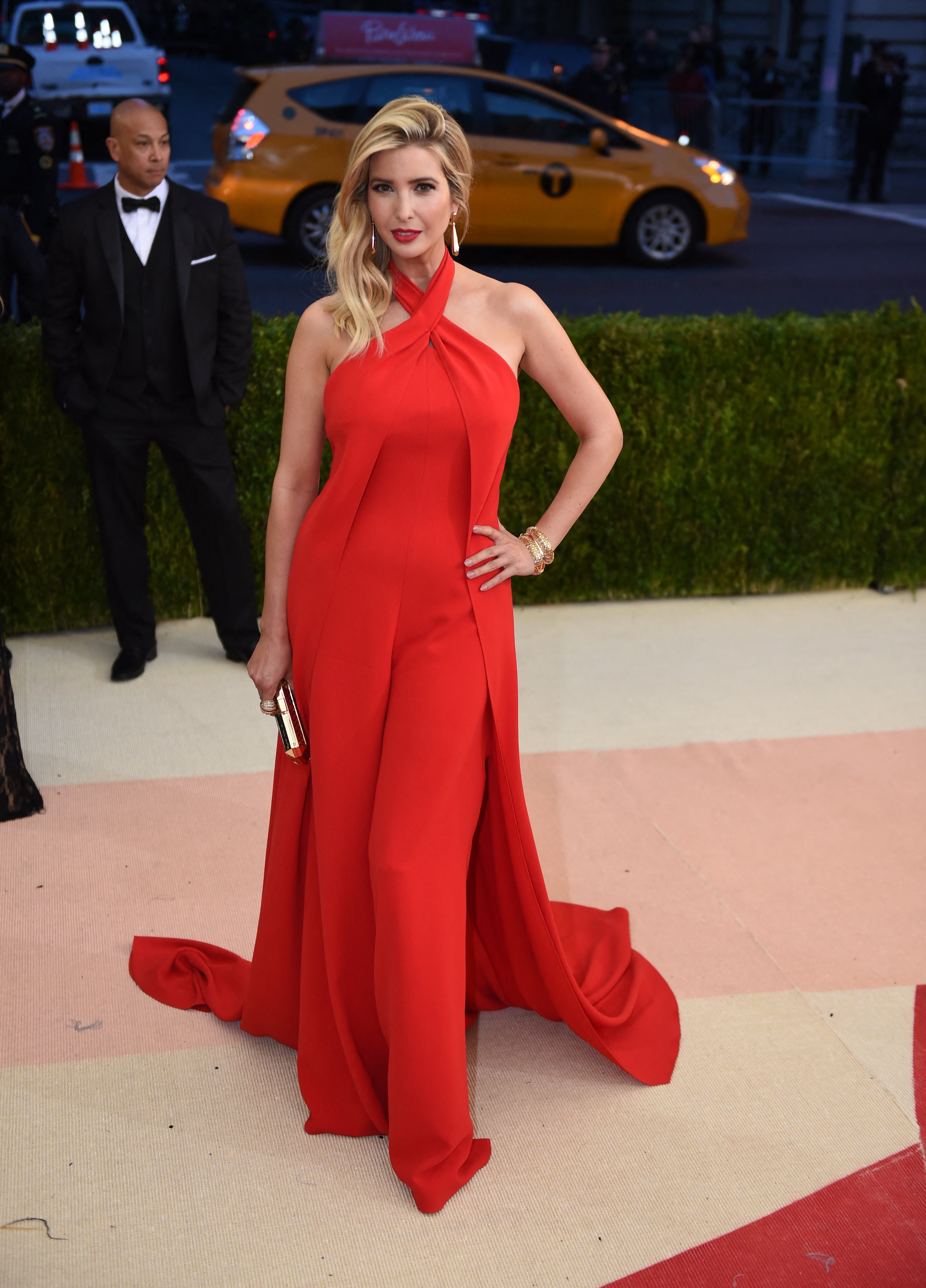 Ivanka Trump arrives at the Costume Institute Benefit at The Metropolitan Museum of Art May 2, 2016 in New York. | Source: Getty Images