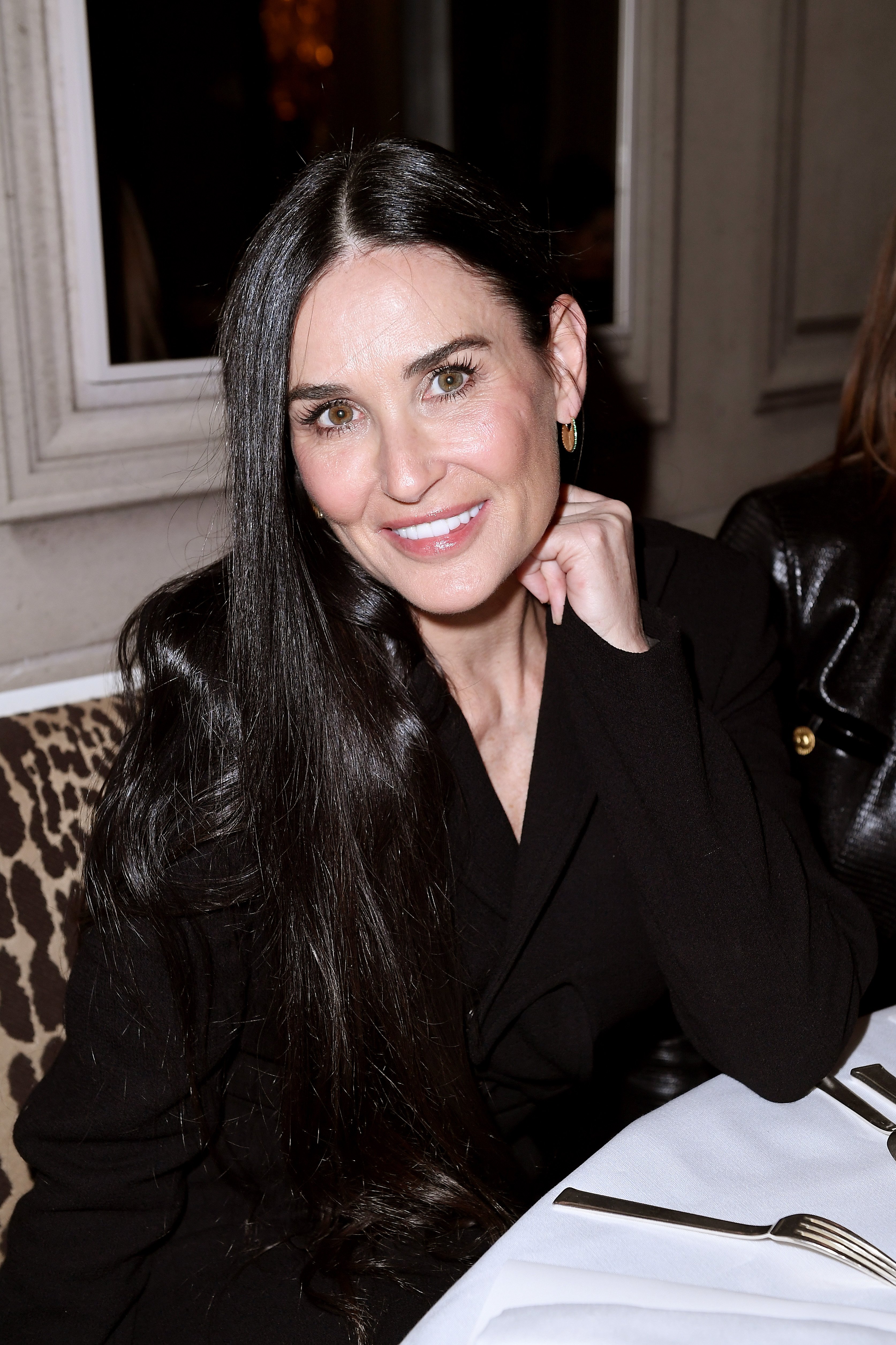  Demi Moore attends the Monot show as part of the Paris Fashion Week Womenswear Fall/Winter 2020/2021 on February 29, 2020 in Paris, France. | Source: Getty Images