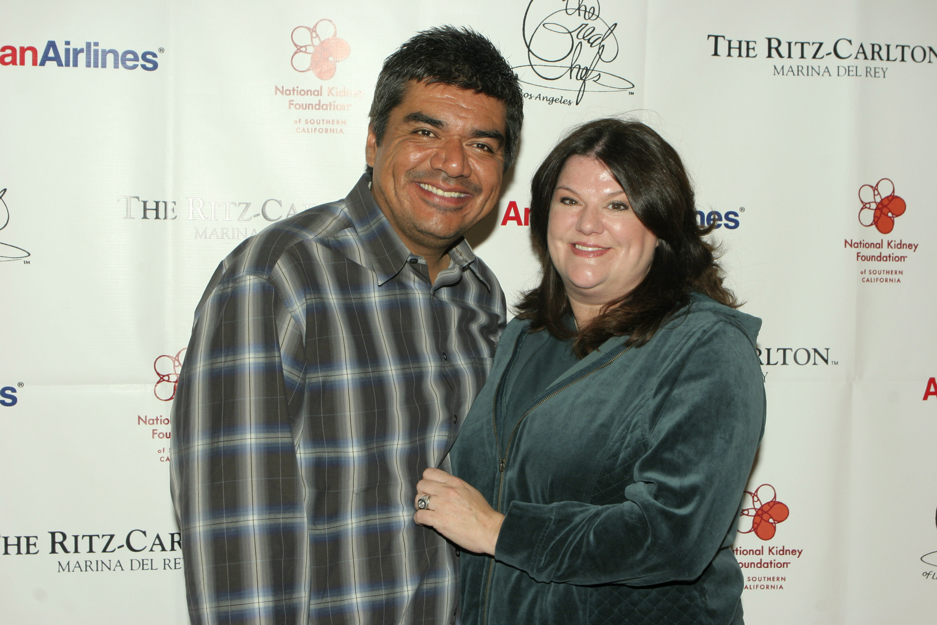George Lopez and Ann Serrano during the George Lopez/Great Chefs of LA event at the Ritz-Carlton Marina del Rey on November 12, 2006 in Marina del Rey, California  | Source: Getty Images