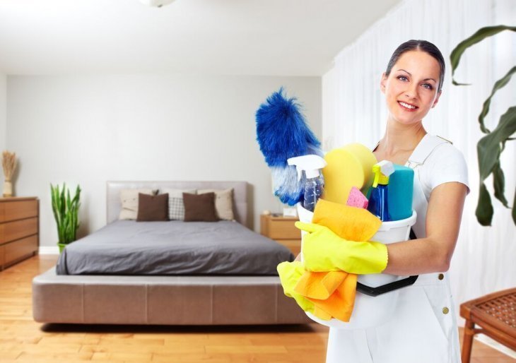 Momento de limpieza / Imagen tomada de: Shutterstock