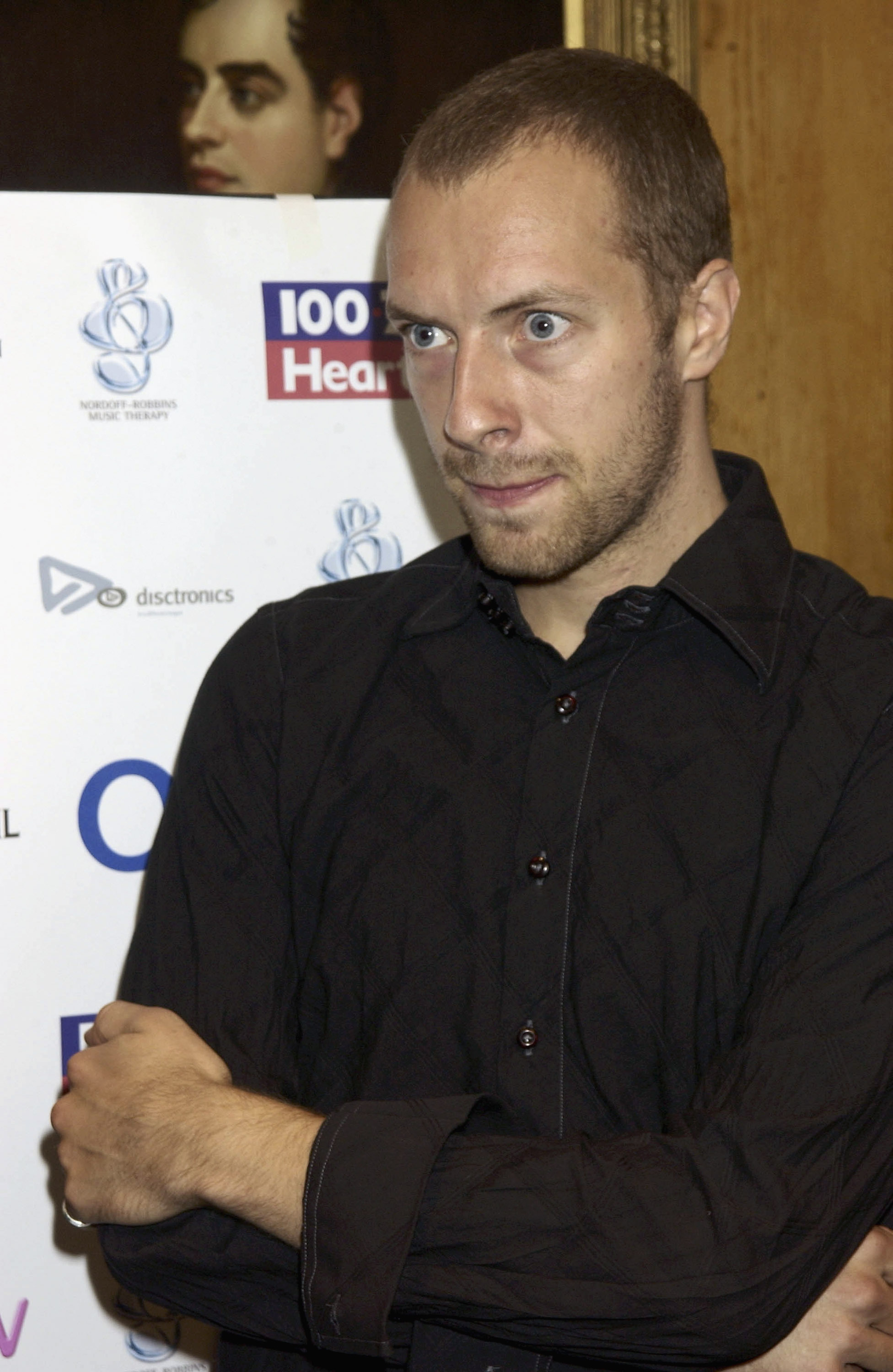 Chris Martin attends the Music Therapy Silver Cleft Awards at The Intercontinental Hotel on June 27, 2003 | Source: Getty images