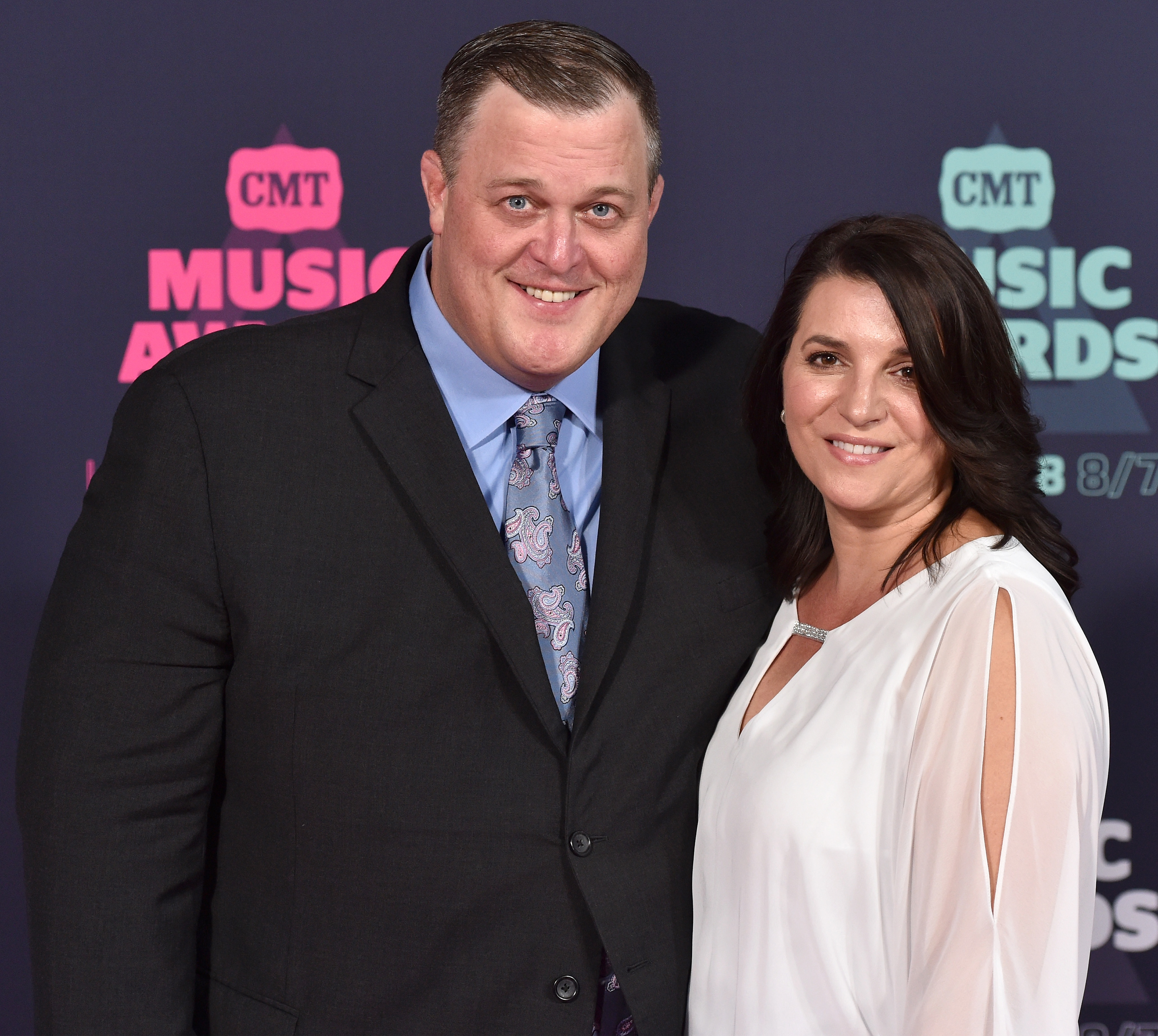 Actor Billy Gardell and Patty Gardell attend the 2016 CMT Music awards at the Bridgestone Arena on June 8, 2016, in Nashville, Tennessee. | Source: Getty Images