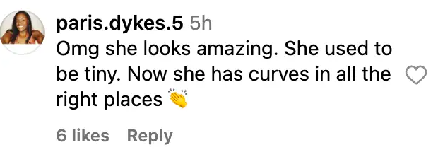 Fan comment about Eva Longoria, dated October 4, 2023 | Source: Instagram/justjared