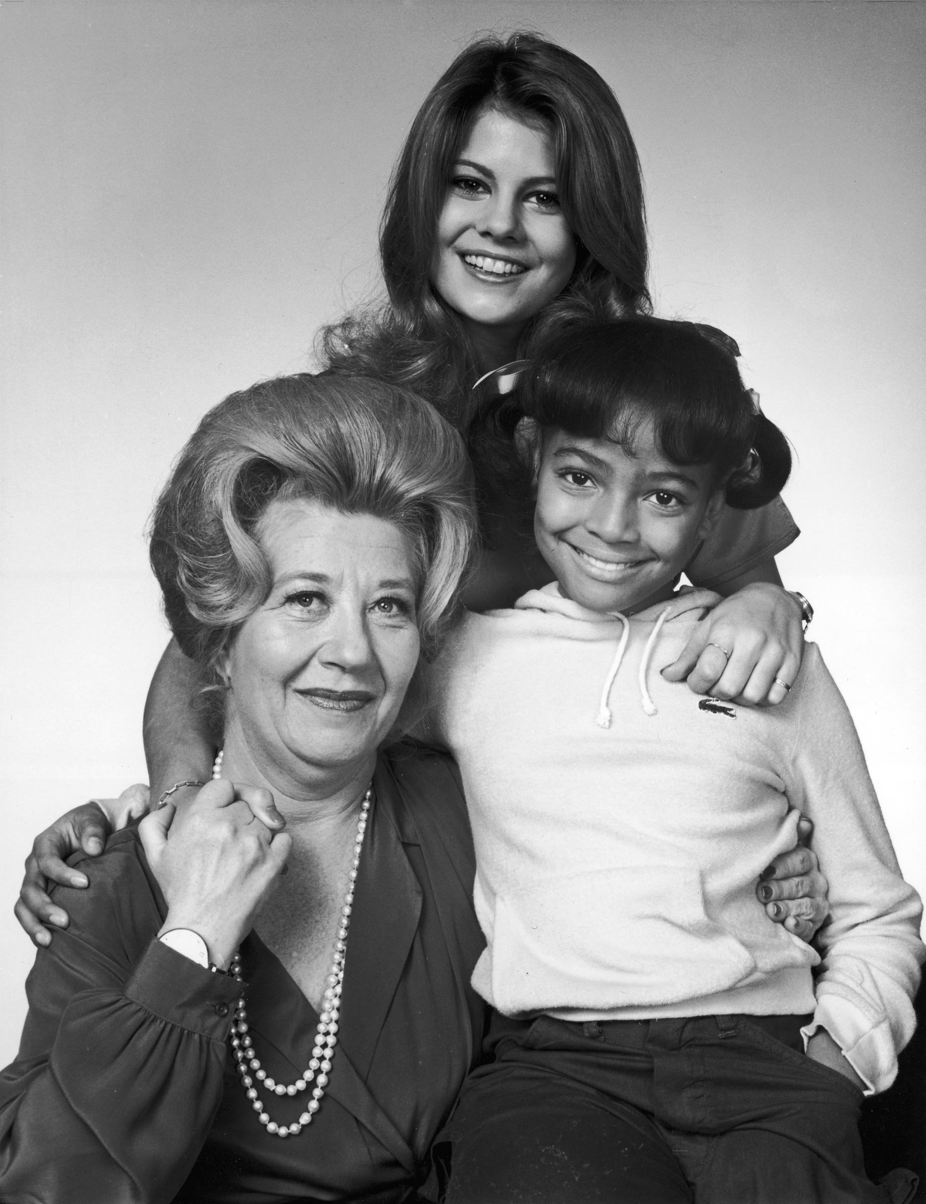 The actress and her cast members in a promotional studio portrait for the 1980 "The Facts of Life." | Source: Getty Images