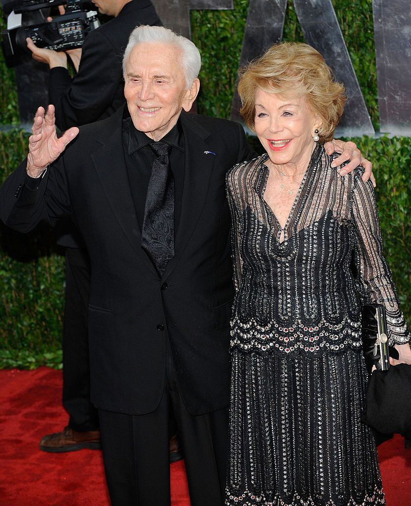 Actor Kirk Douglas and wife Anne Douglas arrive at the 2010 Vanity Fair Oscar Party hosted by Graydon Carter held at Sunset Tower in West Hollywood, California | Photo: Getty Images