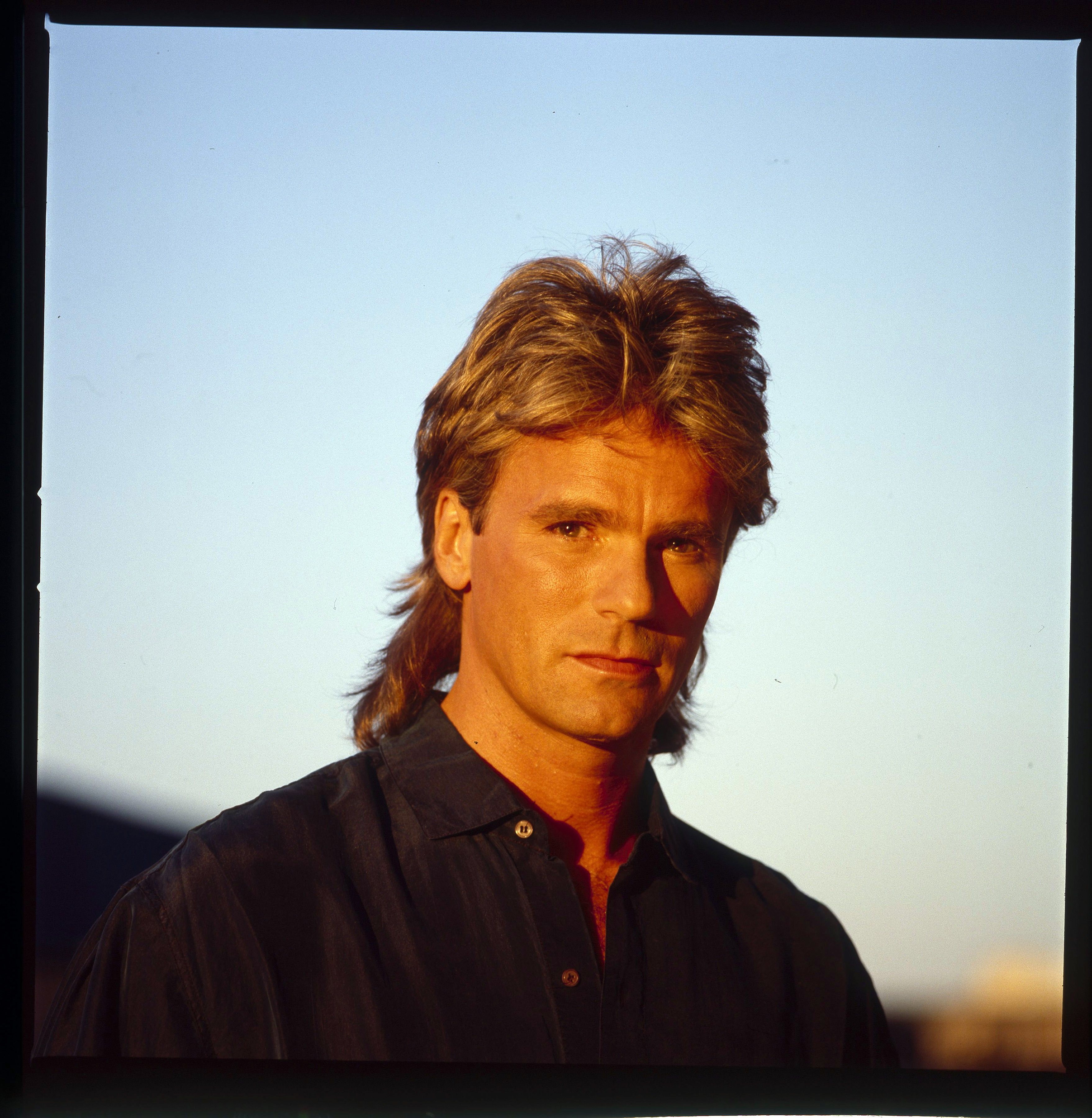 Richard Dean Anderson at a photoshoot in 1987. | Source: Getty Images