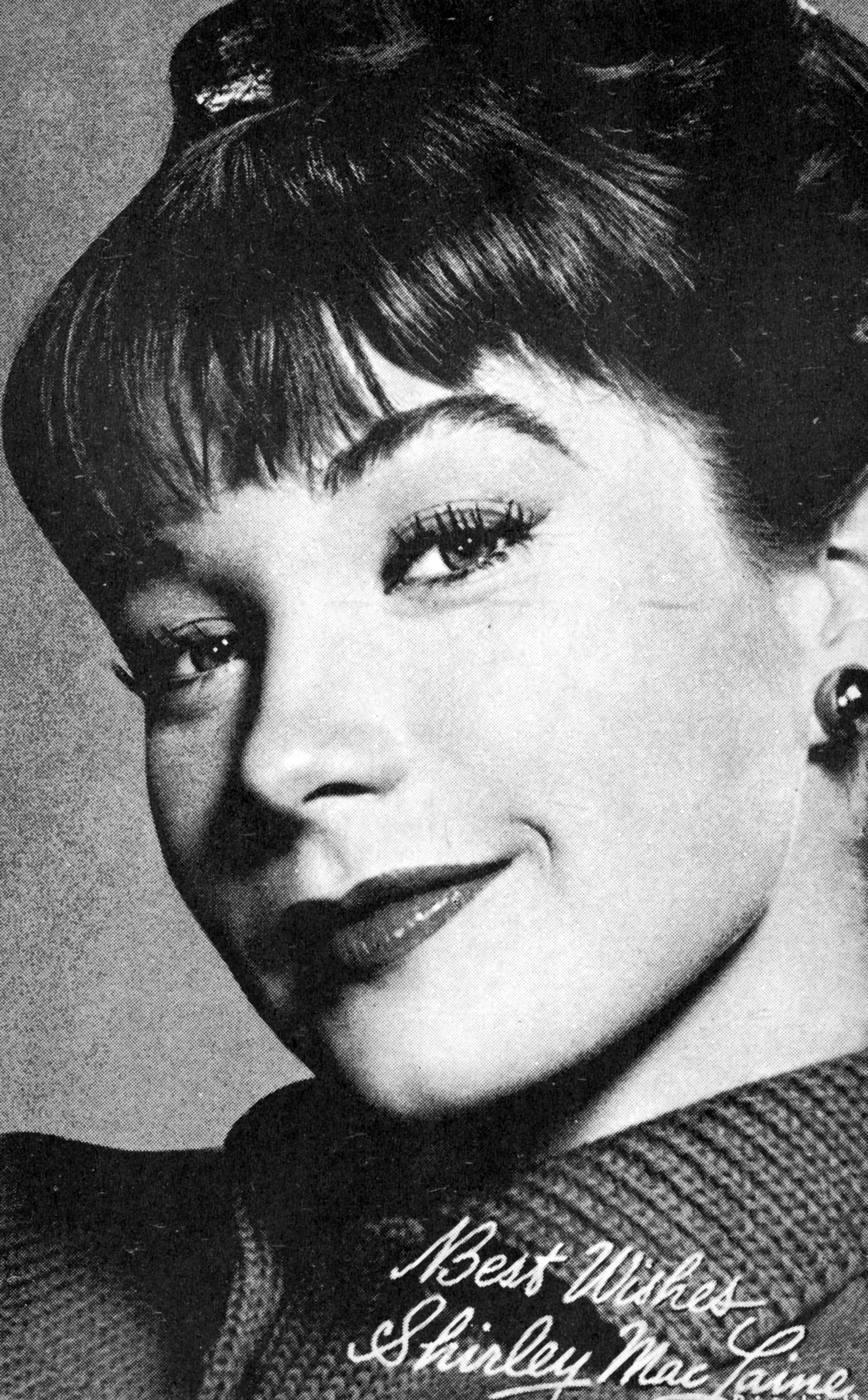 Shirley MacLaine, circa 1950.