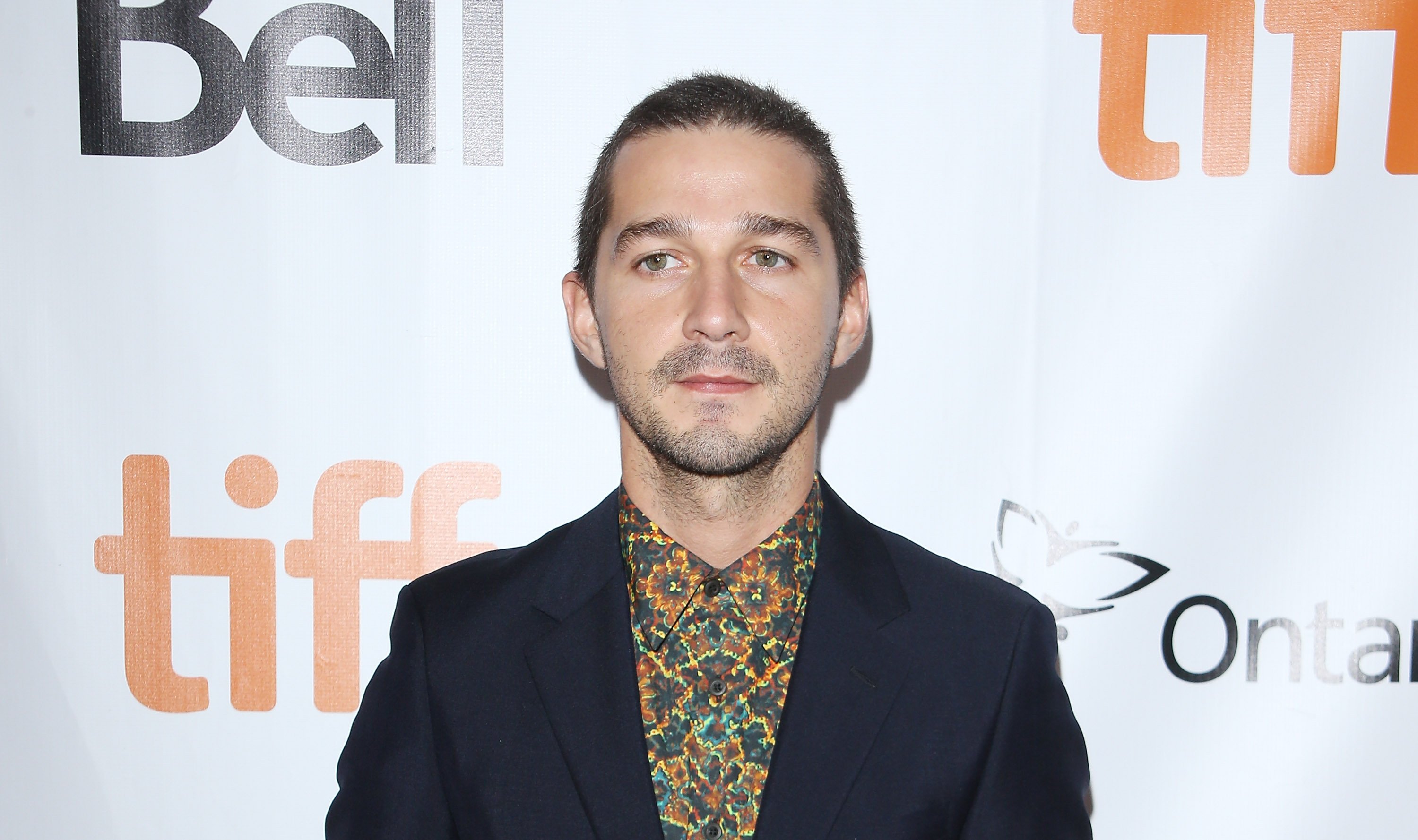 Shia LaBeouf at the “Borg/McEnroe” premiere on September 7, 2017 in Toronto.| Source: Getty Images