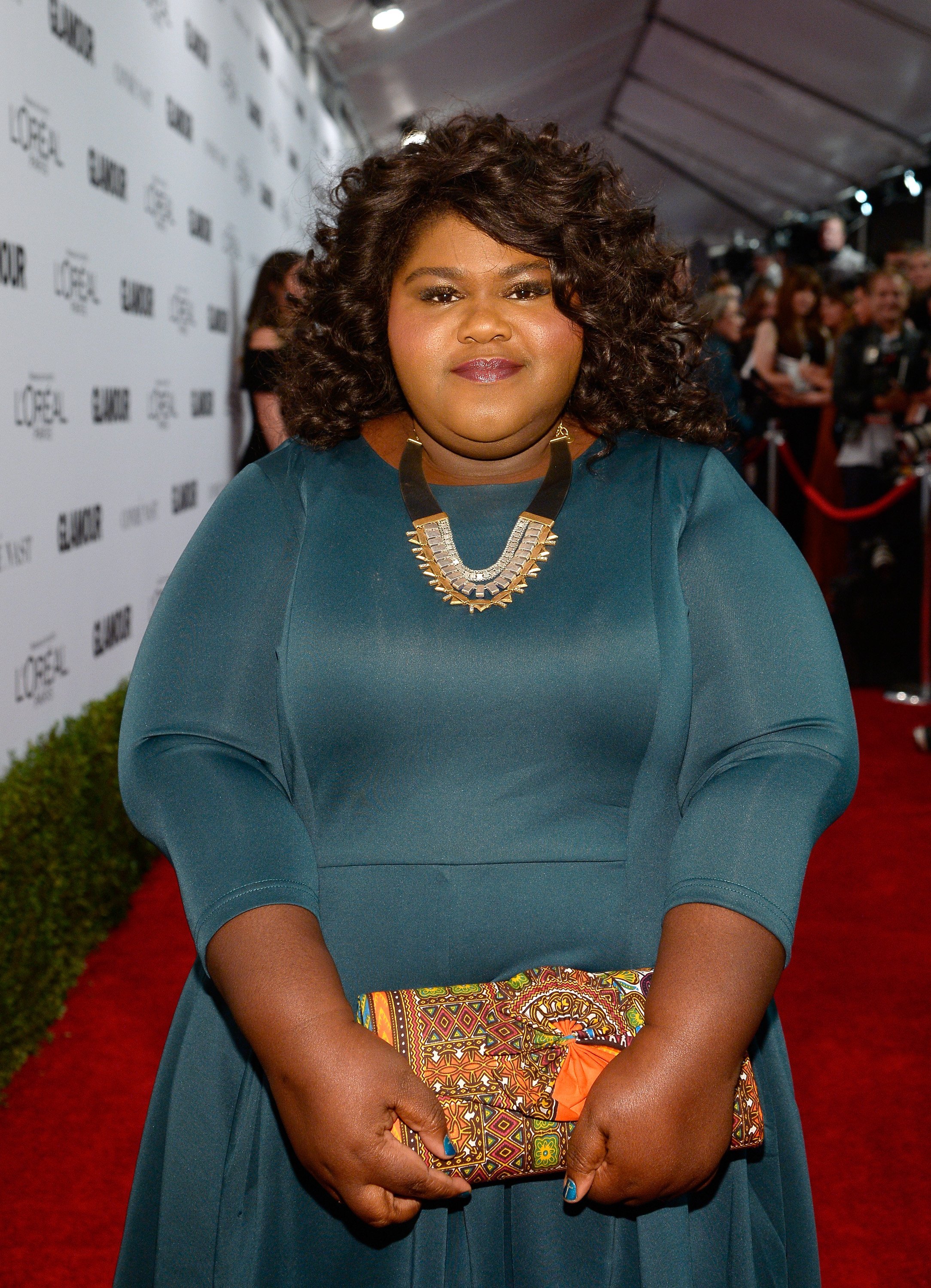 Gabourey Sidibe attends Glamour Women Of The Year on Nov. 14, 2016 in California | Photo: Getty Images