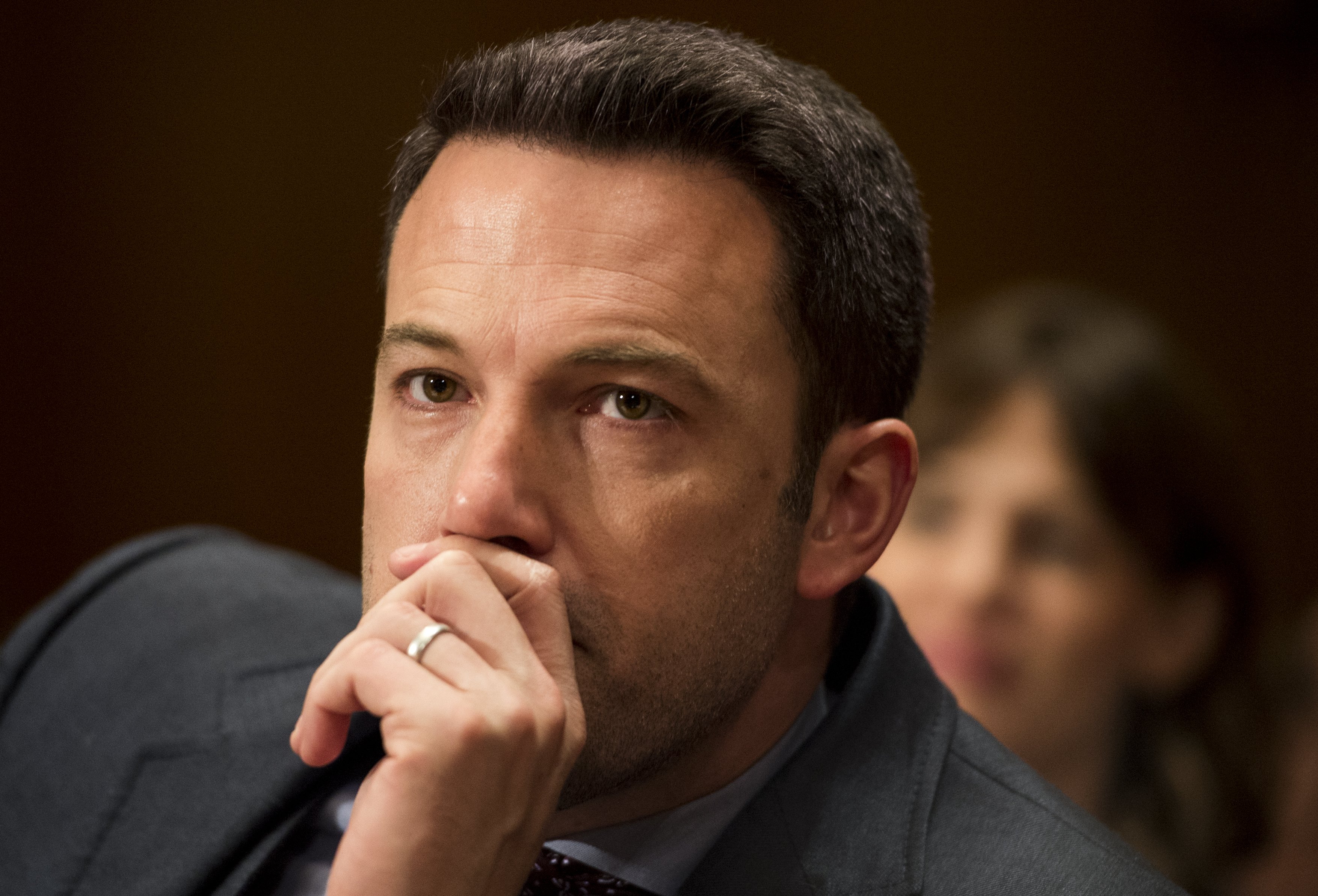 Ben Affleck during the Senate Appropriations Committee State, Foreign Operations and Related Programs Subcommittee hearing on March 26, 2015, on Capitol Hill in Washington | Source: Getty Images