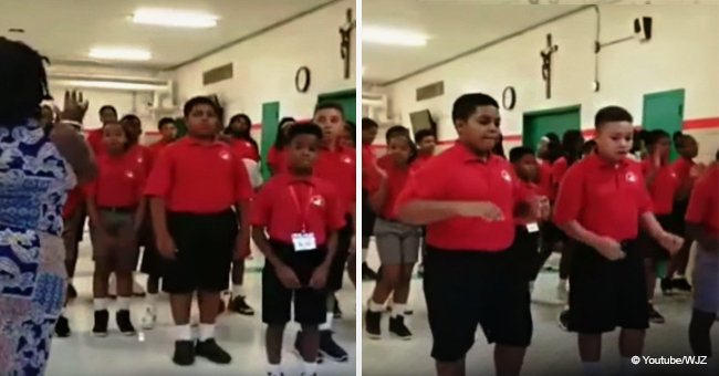 Baltimore middle school choir's performance of 'Rise Up' move people to tears in viral video