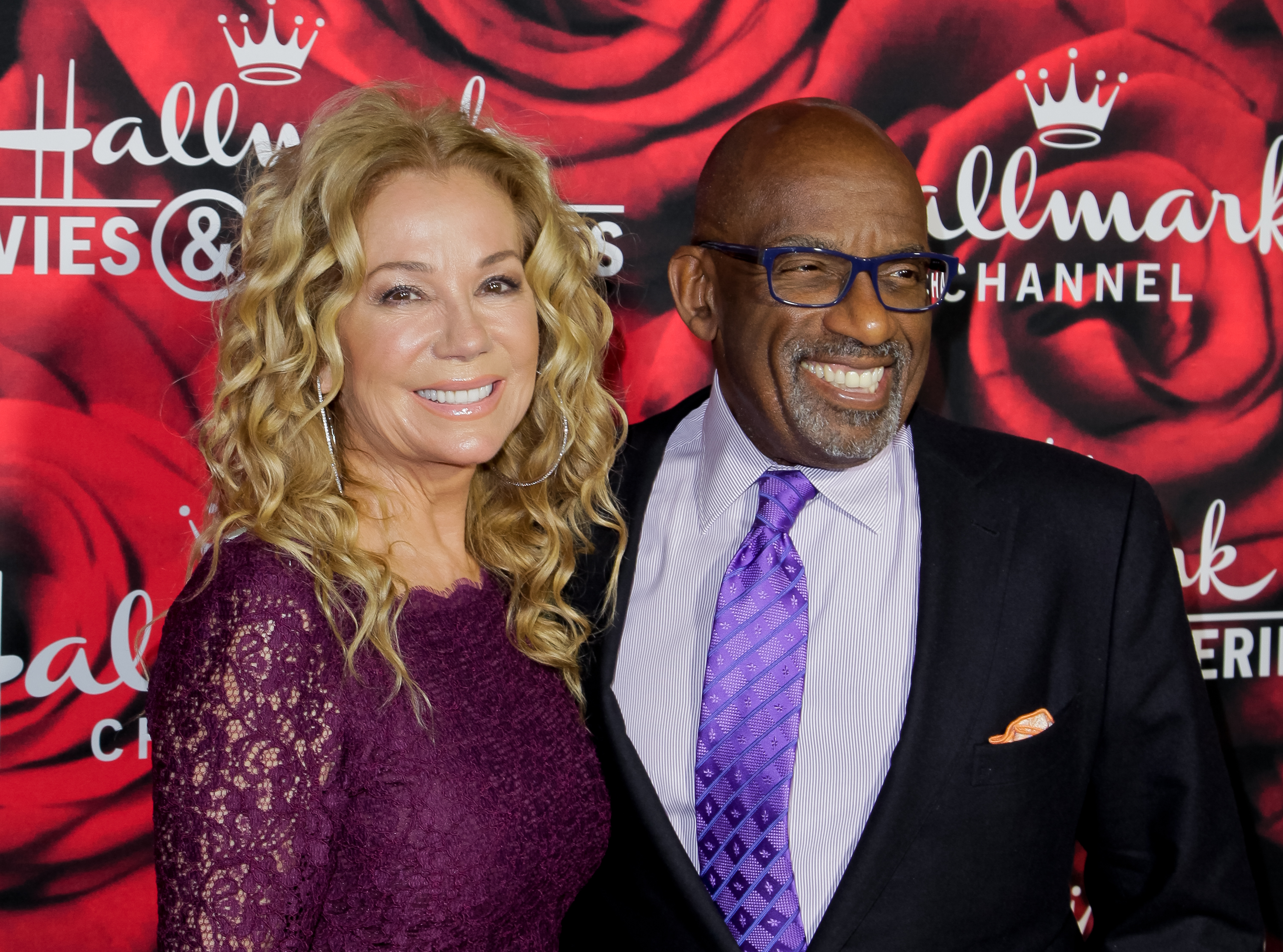 Kathie Lee Giffort and Al Roker at the Hallmark Channel Movies and Mysteries Winter 2017 TCA Press Tour at The Tournament House on January 14, 2017 in Pasadena, California | Source: Getty Images