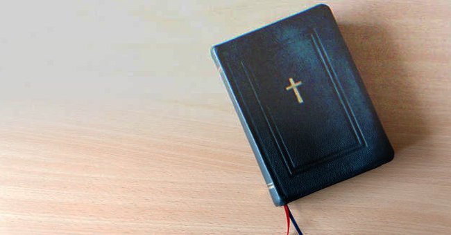 Grace left him a Bible. | Source: Shutterstock