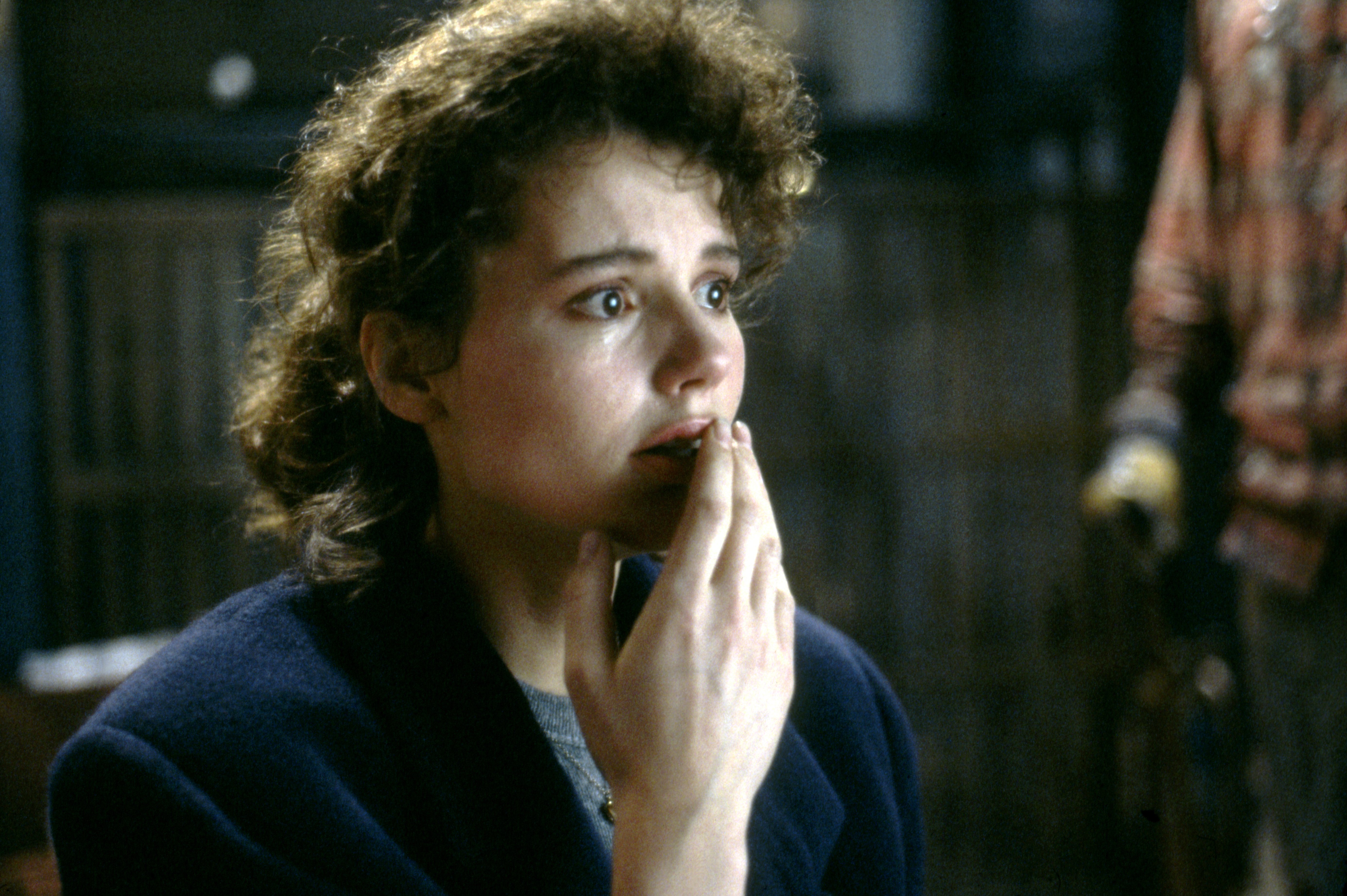 Geena Davis on the set of "The Fly" circa 1984 | Source: Getty Images