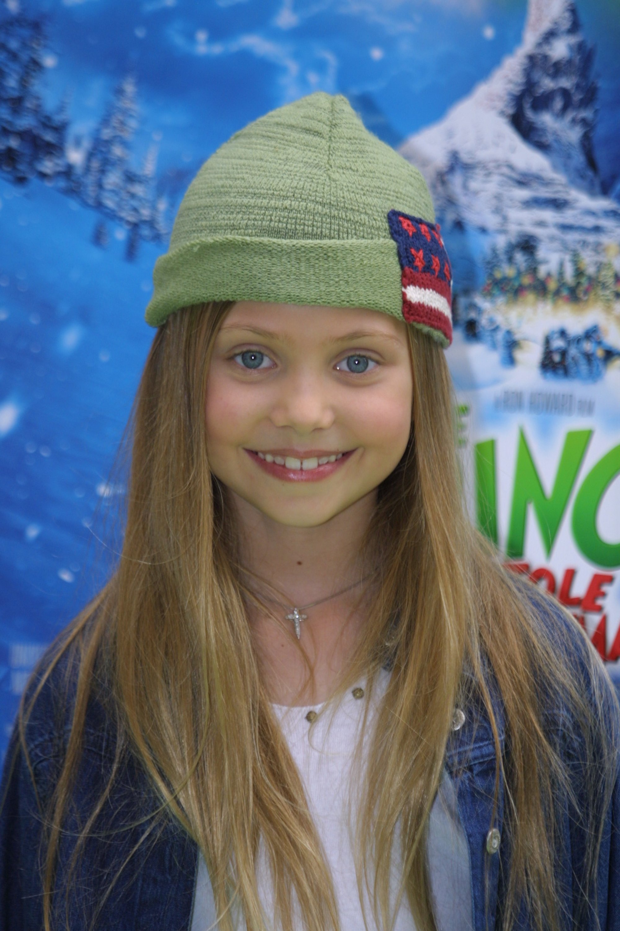 Taylor Momsen at a celebration of the VHS/DVD launch of "How The Grinch Stole Christmas" as well as the "The Grinch's Heart Just Got Bigger/Toys For Tots" charity campaign on November 17, 2001 in Hollywood, California | Source: Getty Images