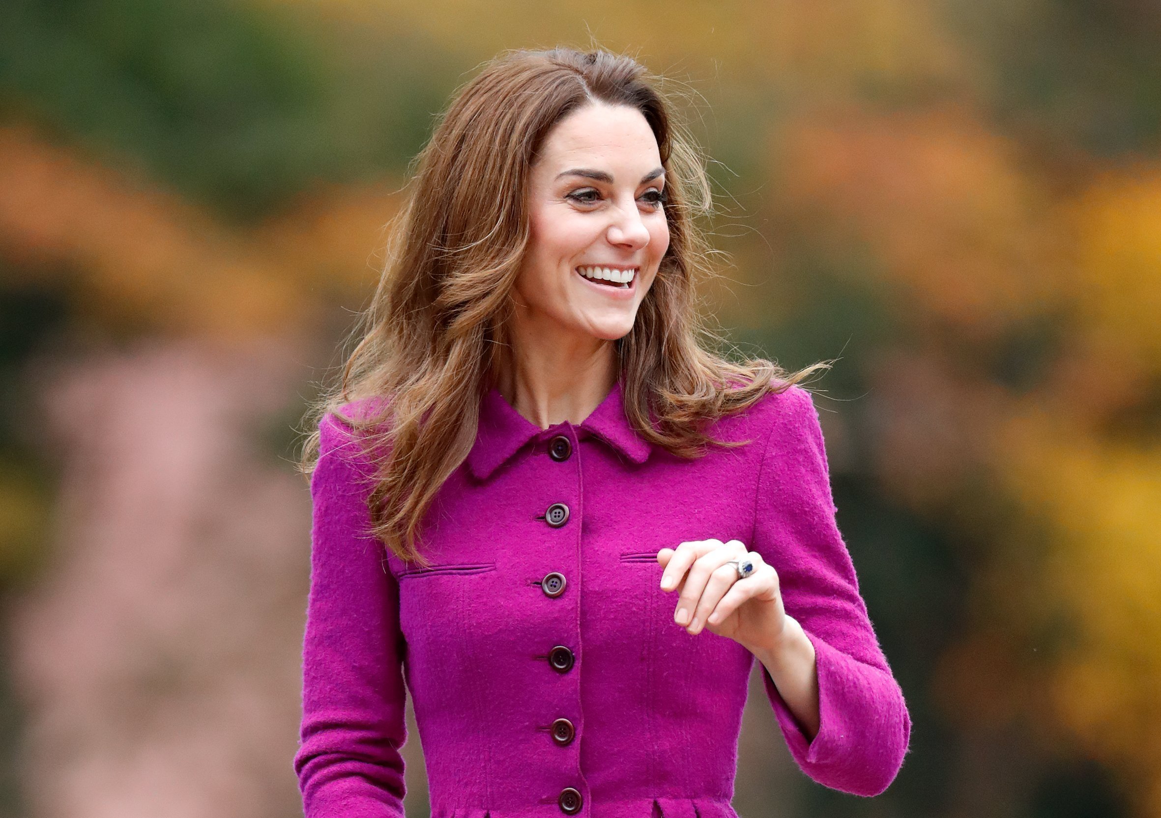 Kate Middleton assiste à l'inauguration d'un hospice pour enfants à Londres, en Angleterre, le 15 novembre 2019 | Photo : Getty Images