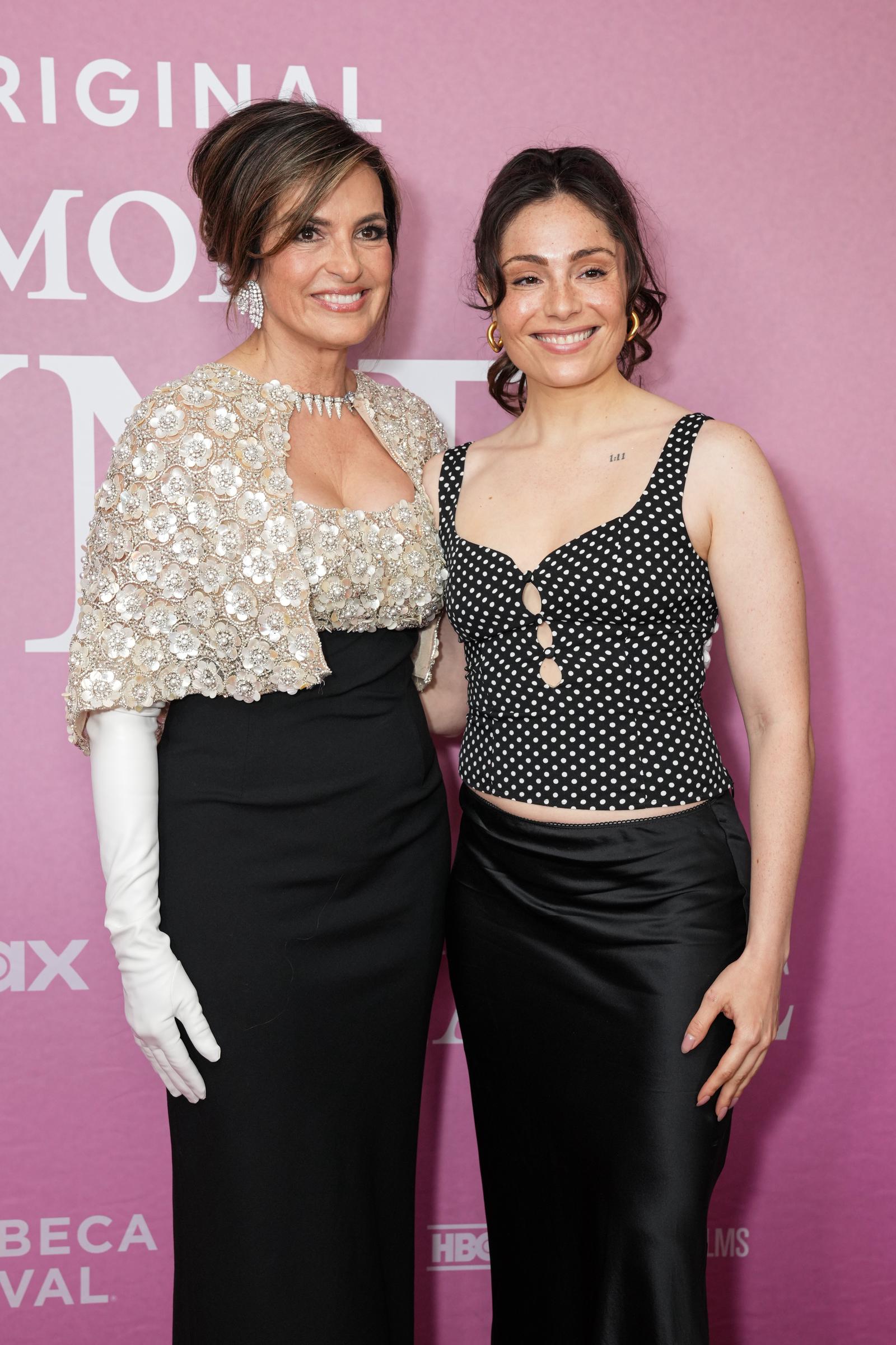 Mariska Hargitay and Juliana Aidén Martinez at the "My Mom Jayne: A Film By Mariska Hargitay" premiere during the 2025 Tribeca Festival on June 13 in New York. | Source: Getty Images