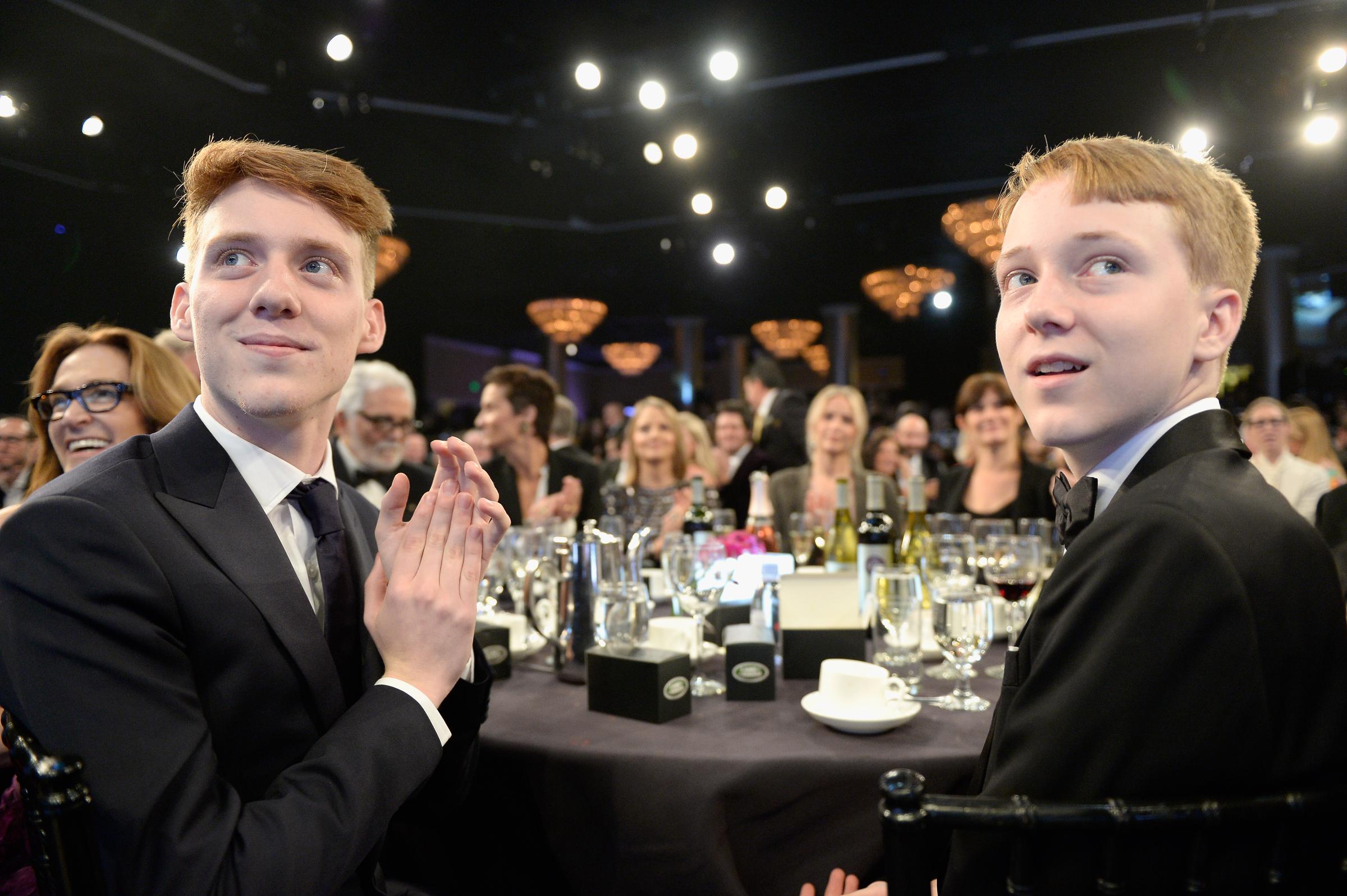 Charles and Kit Bernard Foster at the AMD British Academy Britannia Awards on October 28, 2016, in Beverly Hills, California | Source: Getty Images