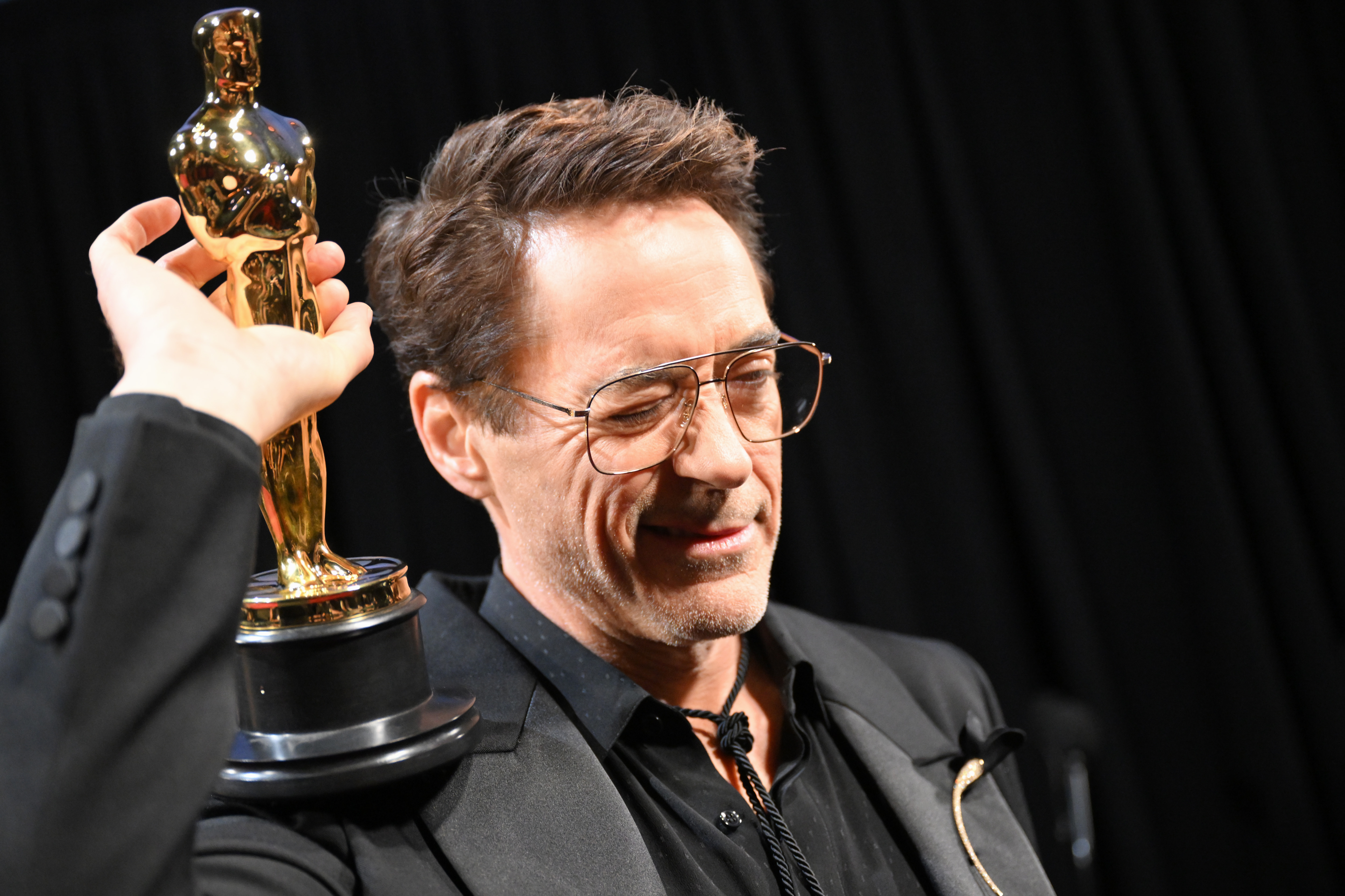 Robert Downey Jr. backstage at the 96th Annual Academy Awards on March 10, 2024 in Hollywood, California | Source: Getty Images