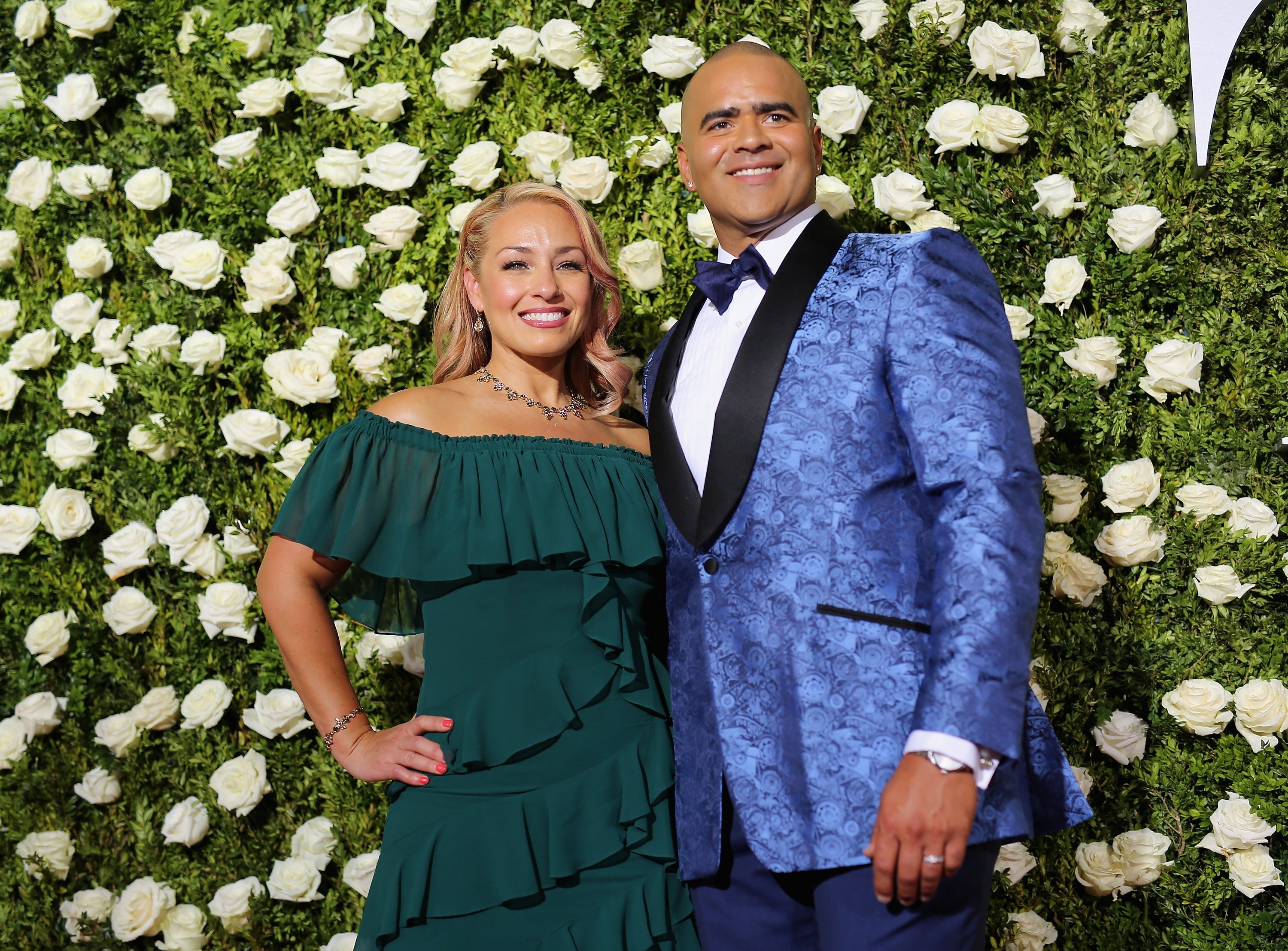 Veronica Jackson and Christopher Jackson attend the 2017 Tony Awards at Radio City Music Hall on June 11, 2017, in New York City. | Source: Getty Images.
