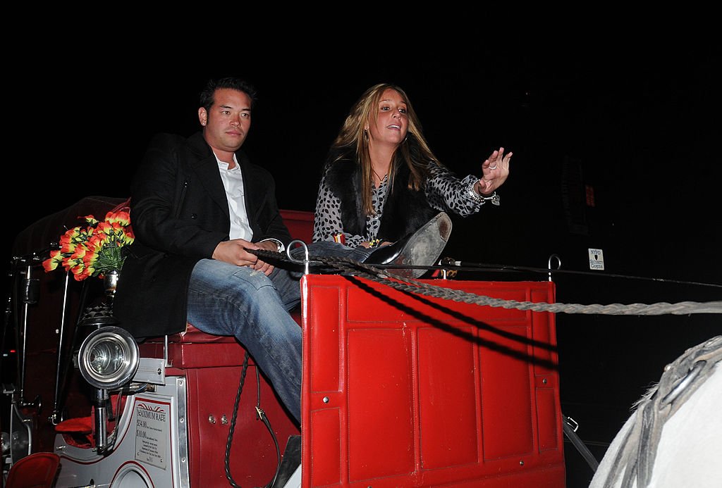 Jon Gosselin and Hailey Glassman at the Oak Room by carriage on October 17, 2009, in New York | Photo: Getty Images