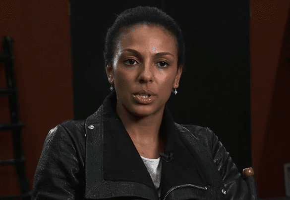 Marsha Thomason during an interview for the game, "Hitman: Absolution," on February 20, 2012. | Photo: YouTube/HITMAN